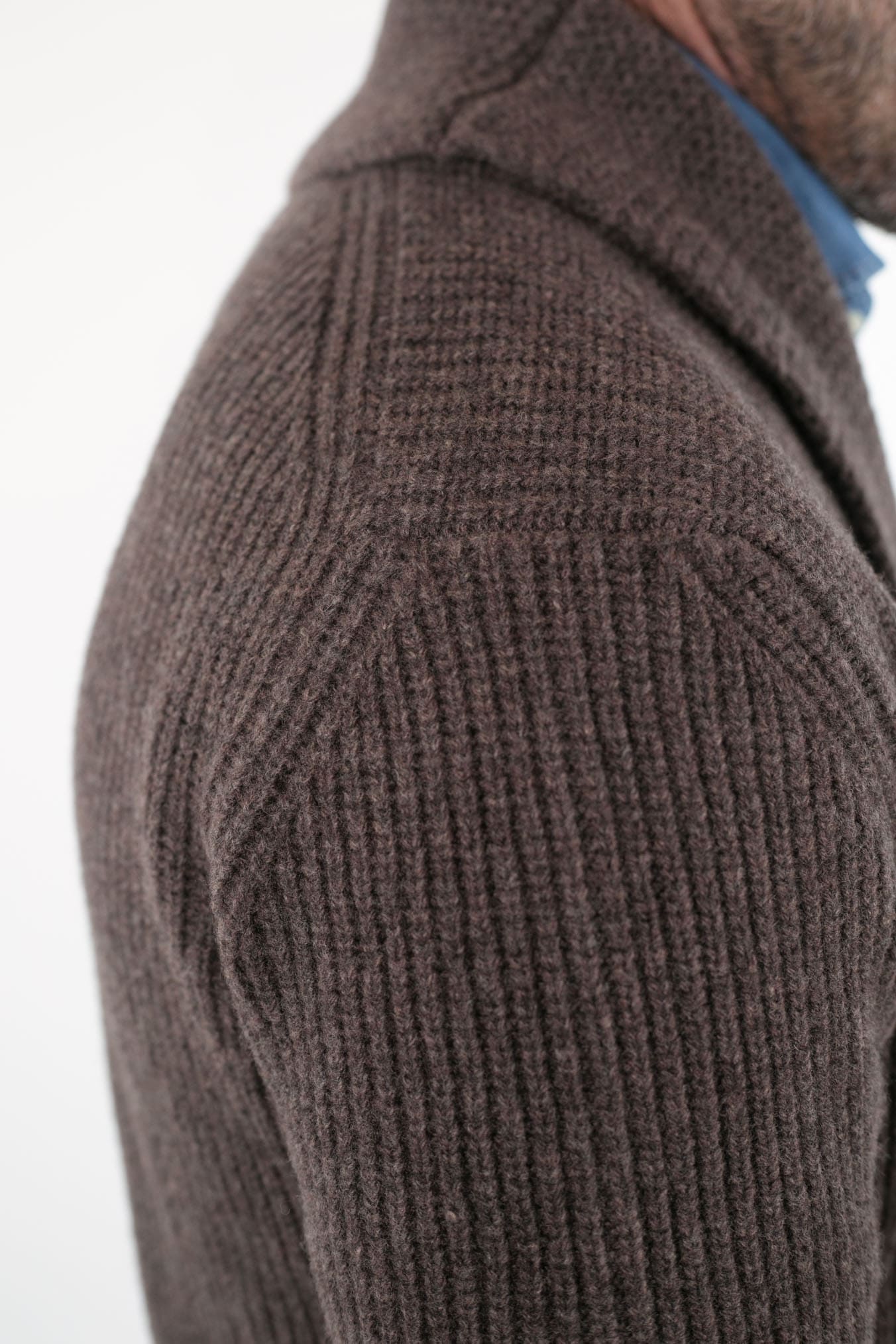 RAKKI' Cardigan "Renegade" Steve McQueen '68 Cioccolato