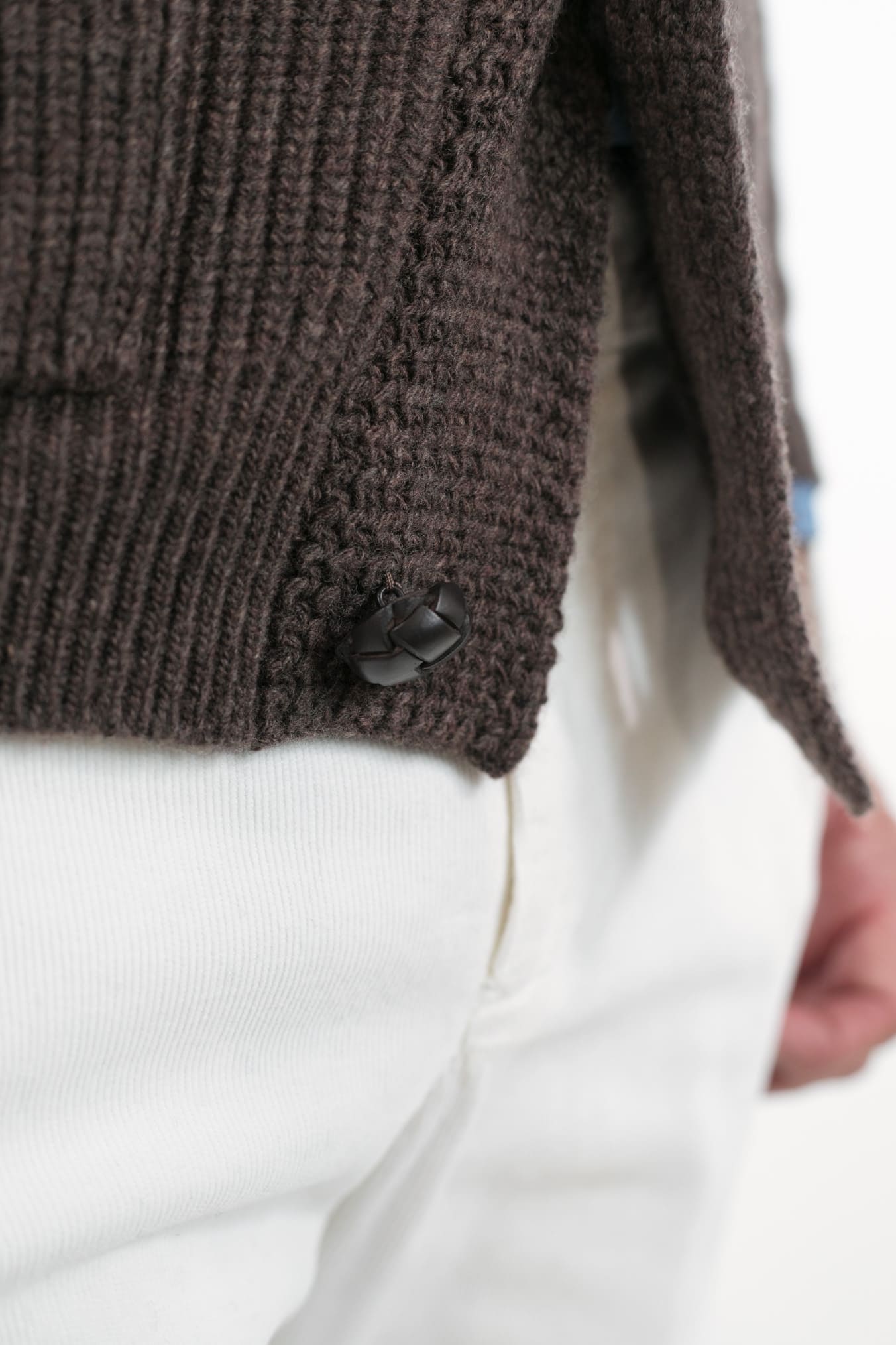 RAKKI' Cardigan "Renegade" Steve McQueen '68 Cioccolato