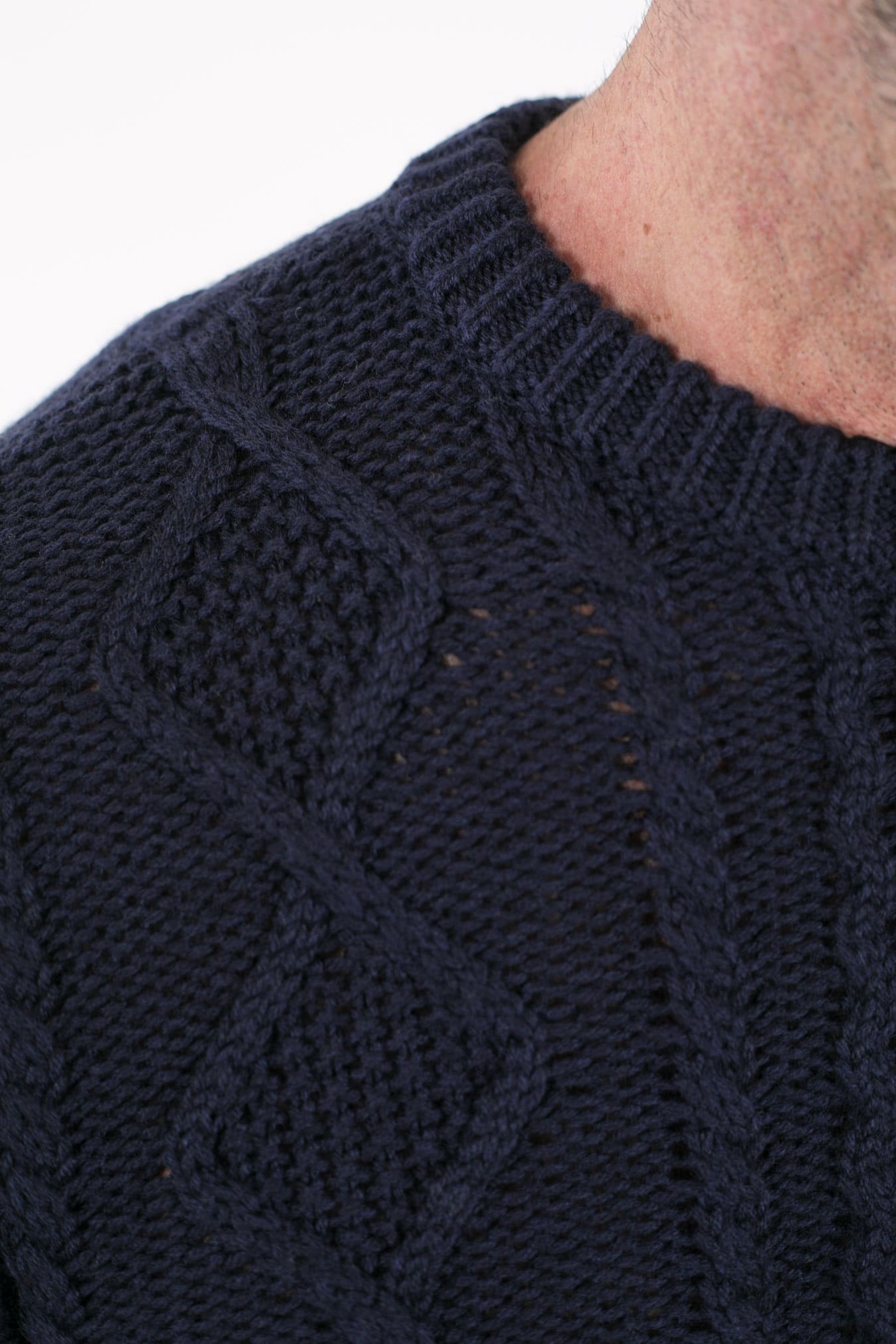 RAKKI' Girocollo "The King of Cool" Blu Notte