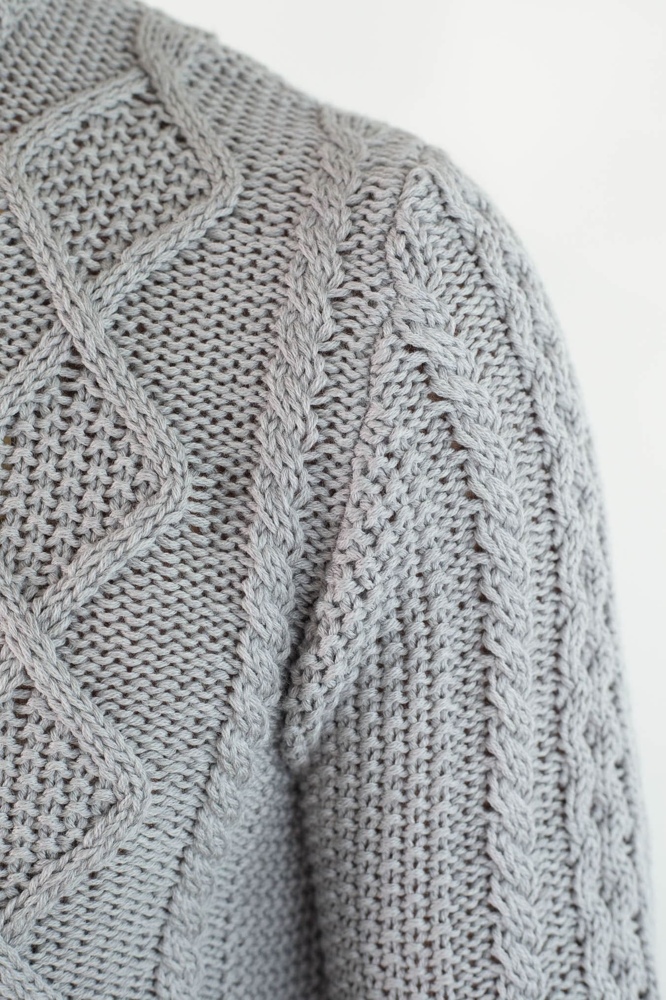 RAKKI' Girocollo "The King of Cool" Grigio