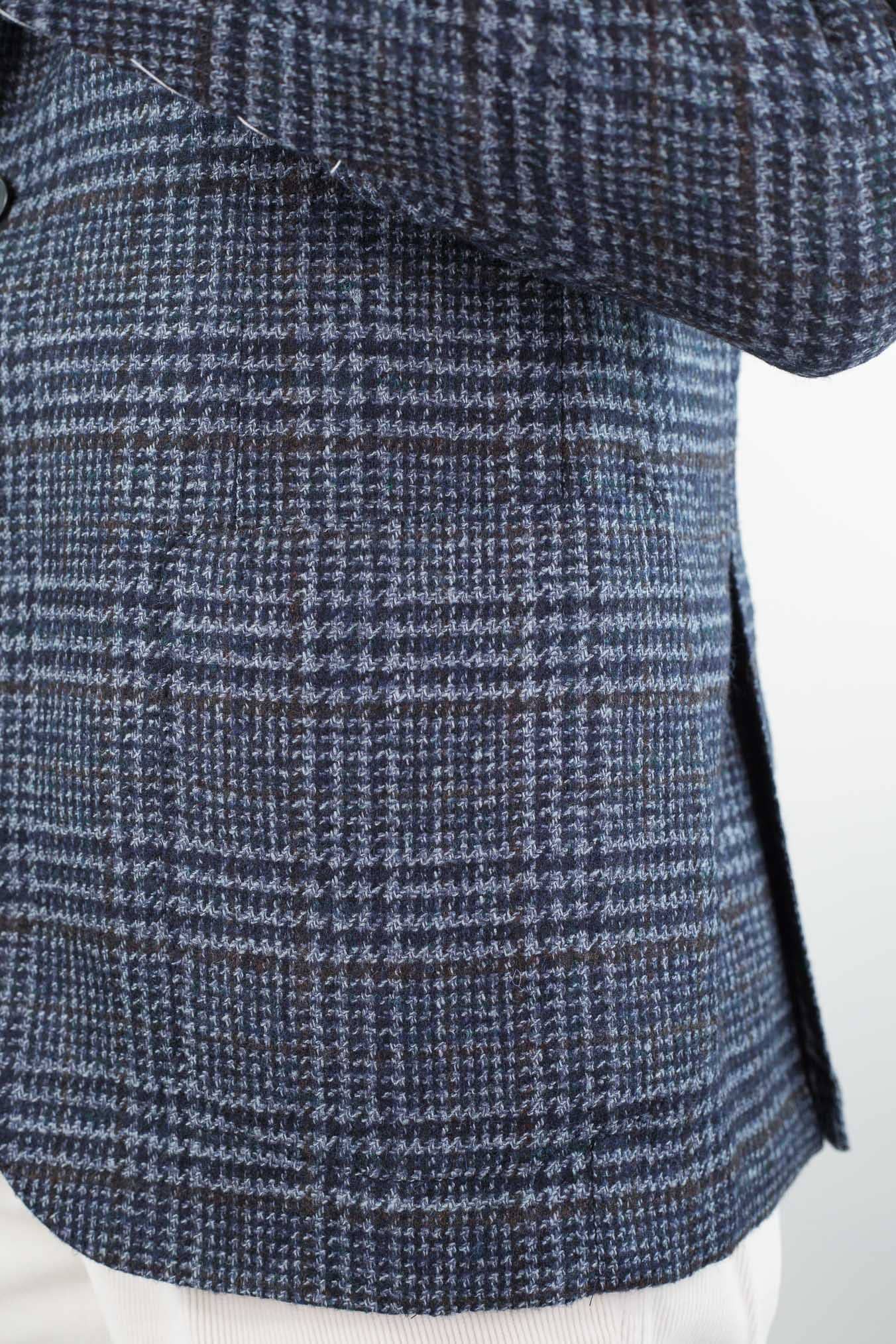 SARTORIO Giacca Galles Sartorio Blu Riga Marrone