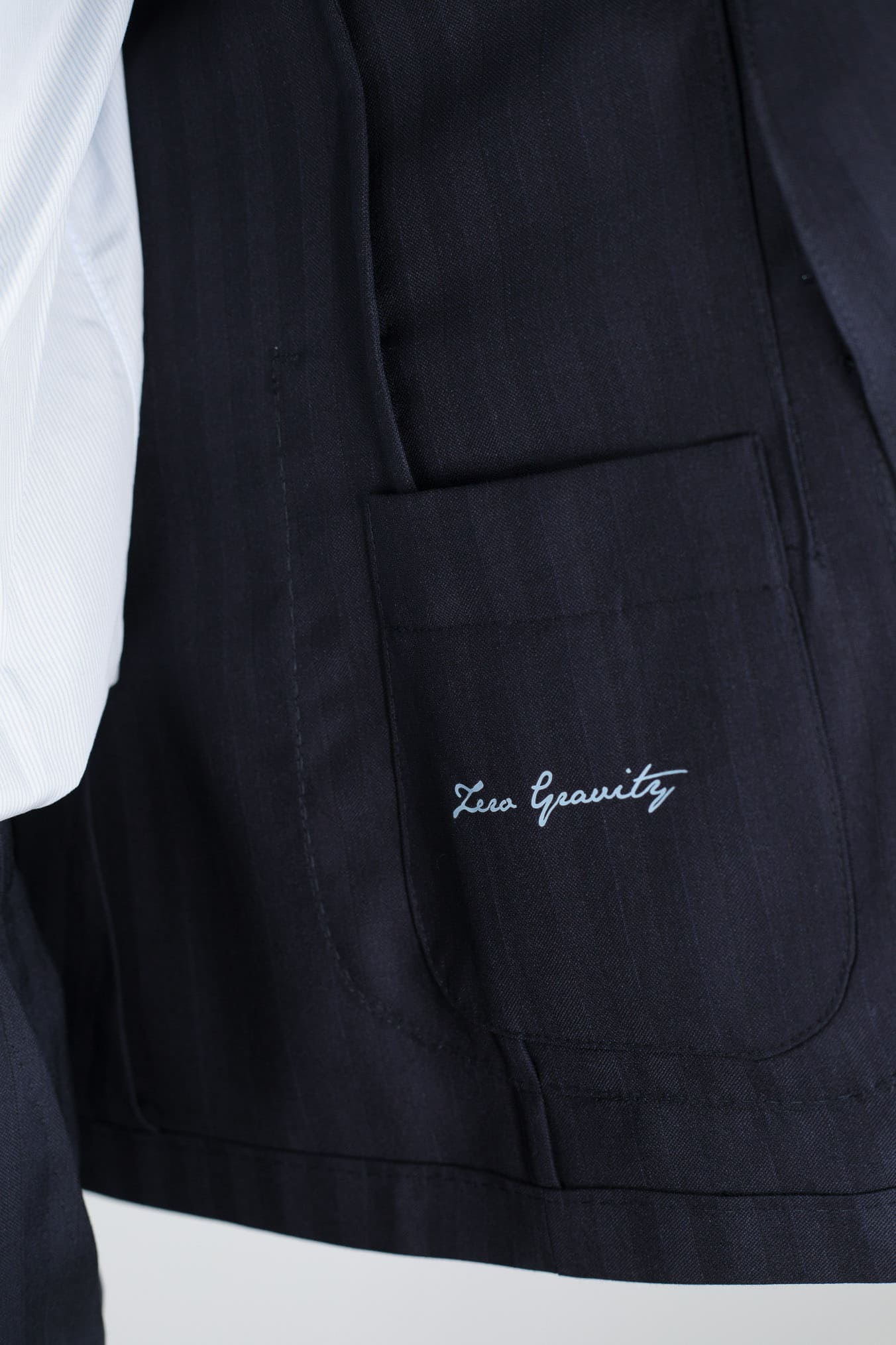 TOMBOLINI Abito Doppiopetto "Zero Gravity" Diagonale Blu