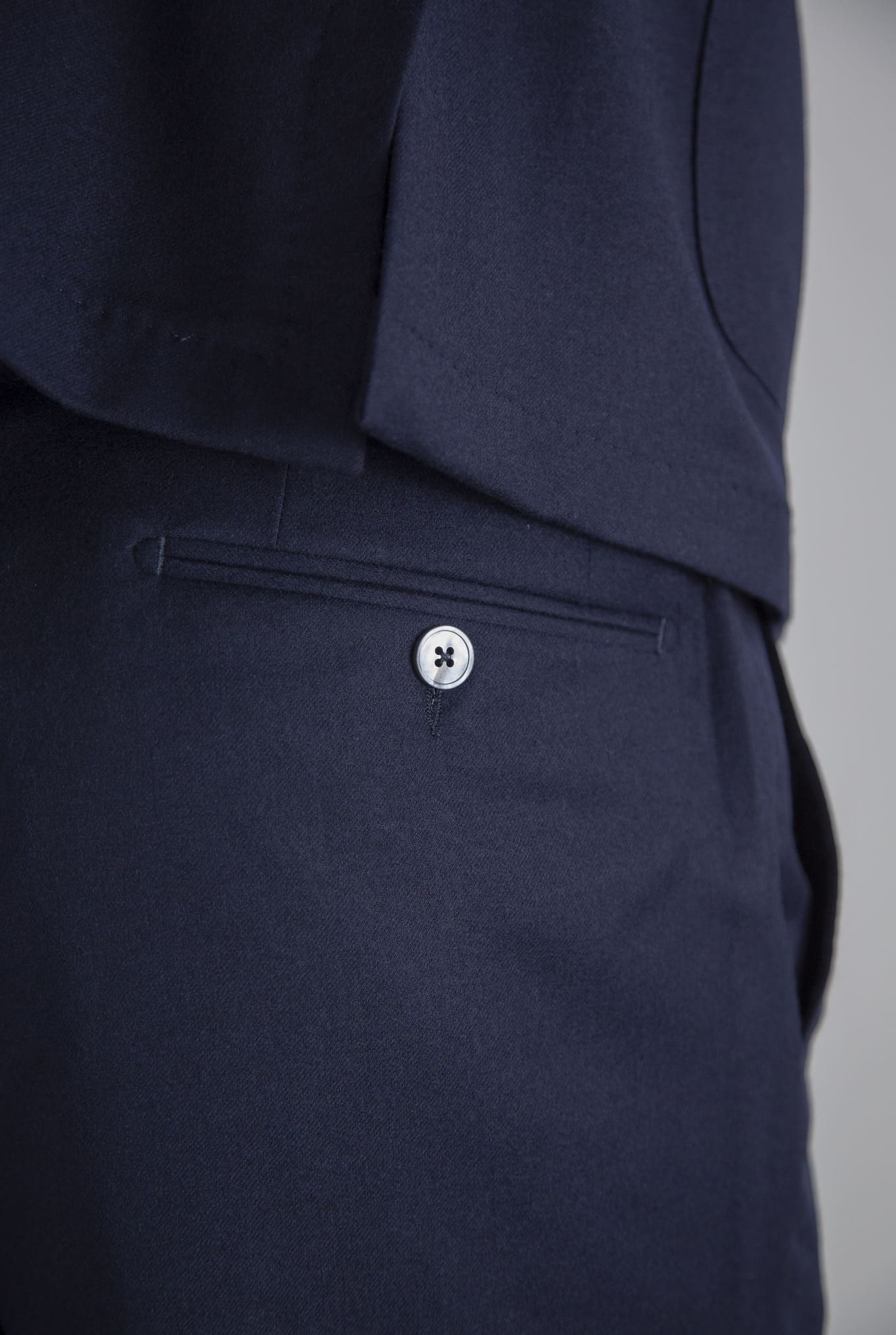 TOMBOLINI Abito Doppiopetto Gessato "Zero Gravity" Blu