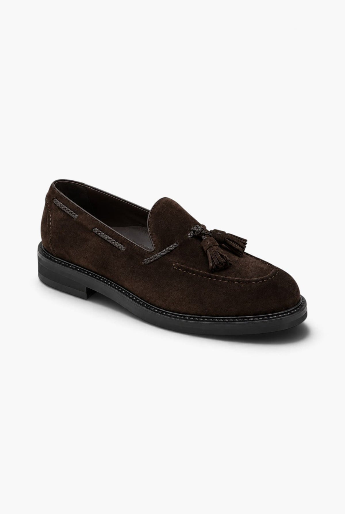 BARRETT Mocassini Suede Nappine Moro