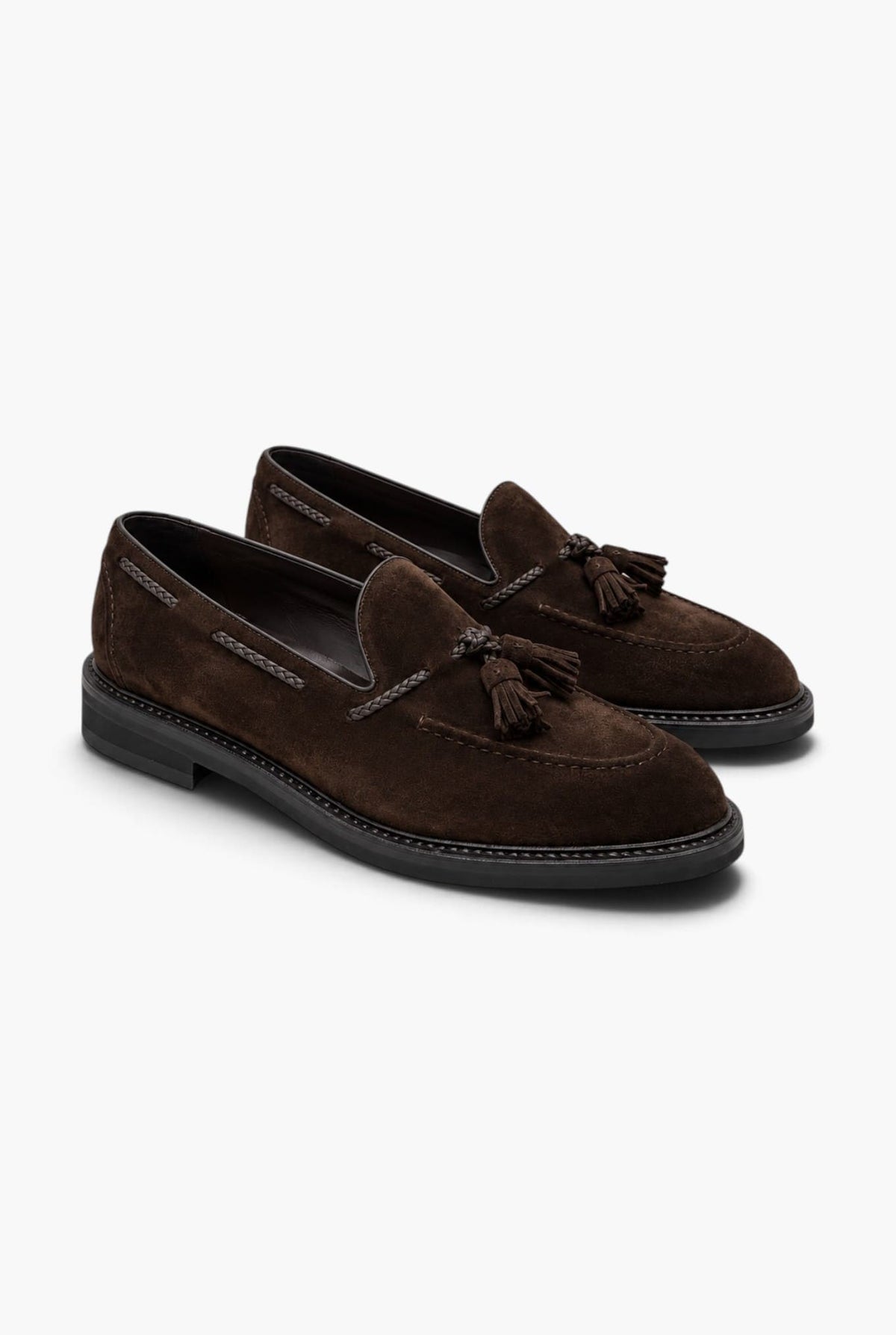 BARRETT Mocassini Suede Nappine Moro