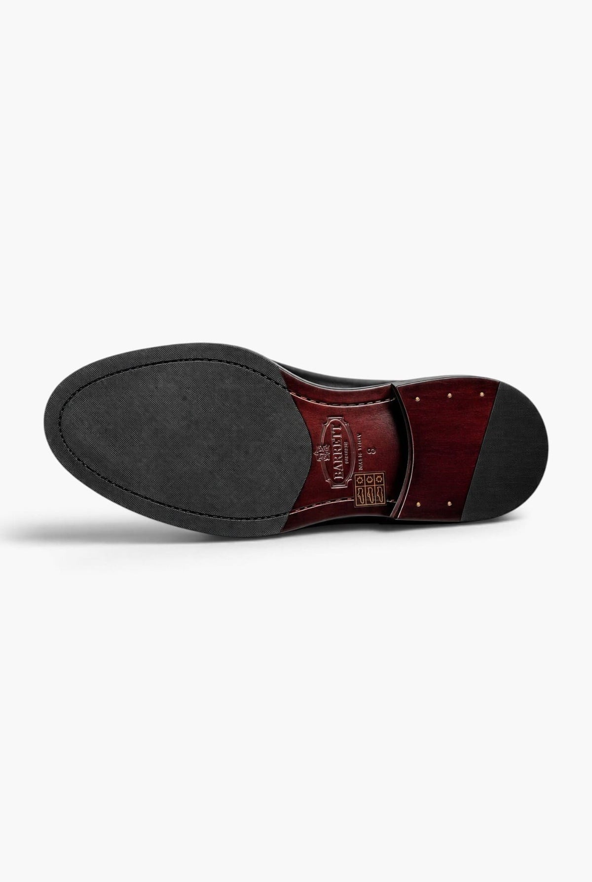 BARRETT Scarpe Derby Pelle Spazzolata Nero,