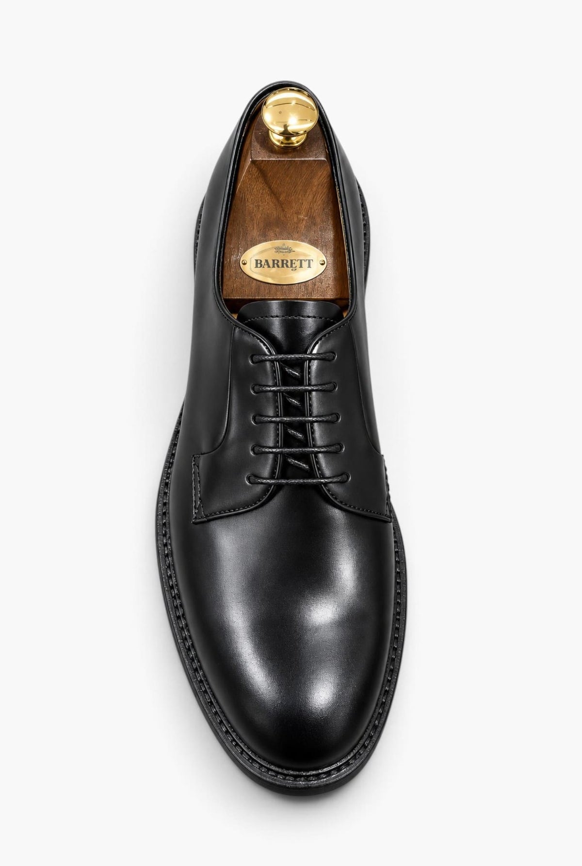 BARRETT Scarpe Derby Pelle Spazzolata Nero,