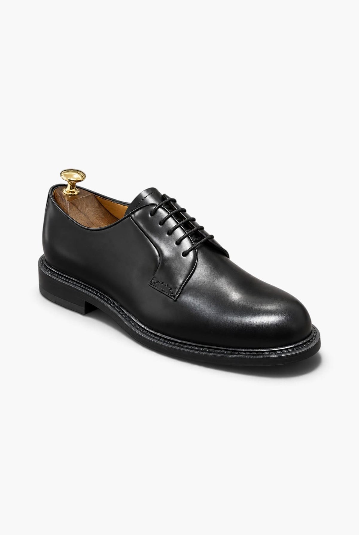 BARRETT Scarpe Derby Pelle Spazzolata Nero,
