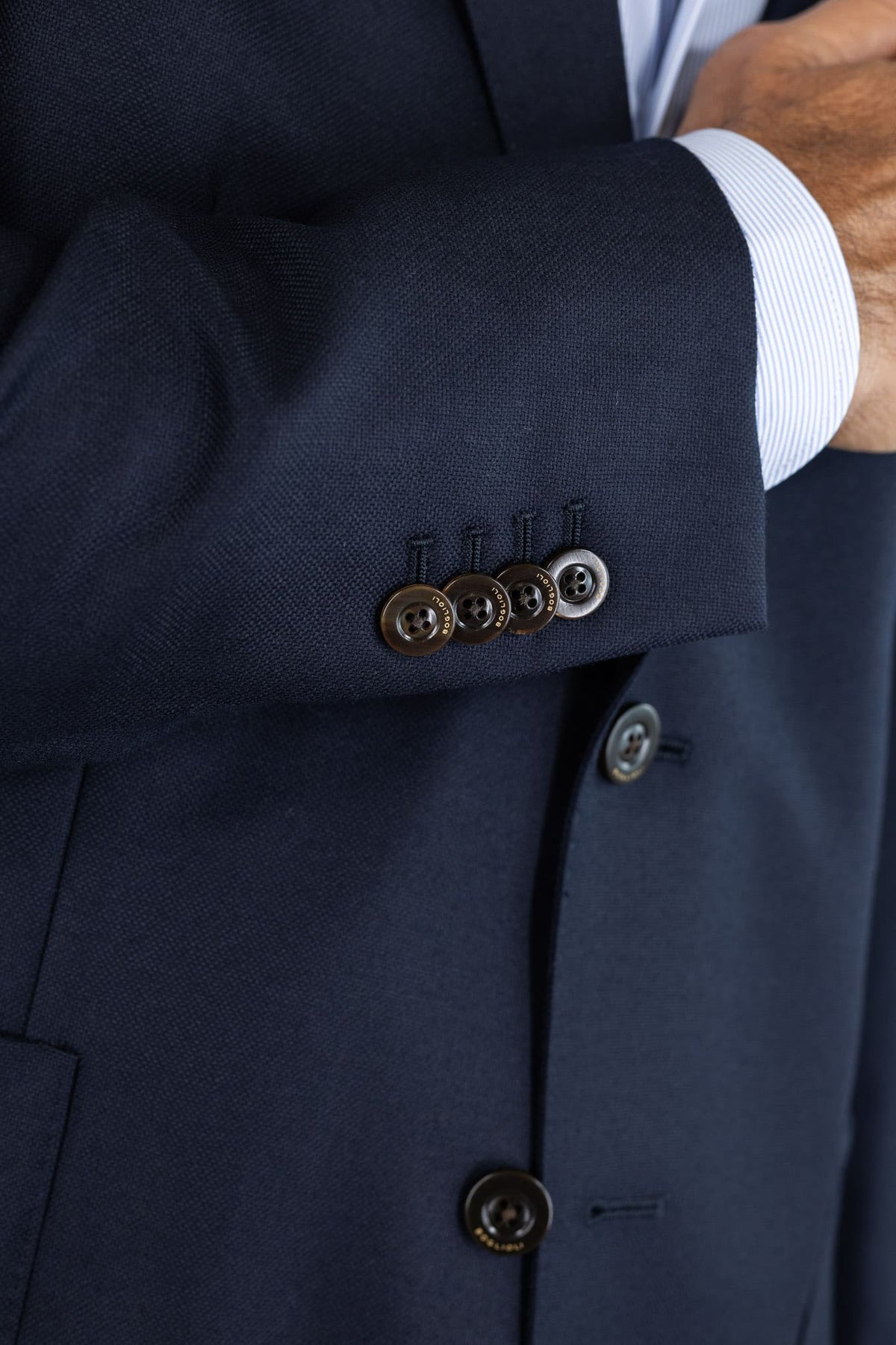 BOGLIOLI Giacca "K-Jacket" Hopsack Blu
