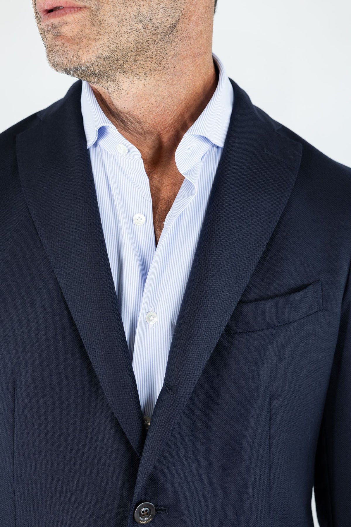 BOGLIOLI Giacca "K-Jacket" Hopsack Blu