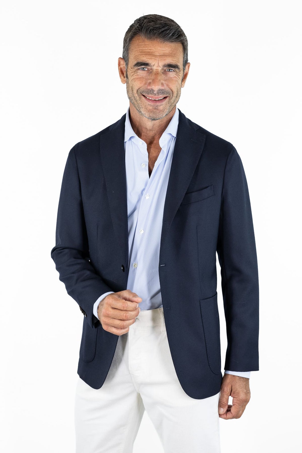 BOGLIOLI Giacca "K-Jacket" Hopsack Blu