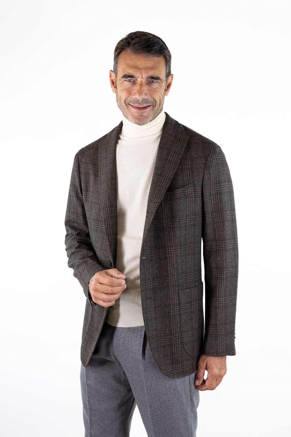 BOGLIOLI Giacca "K-Jacket" Check Marrone
