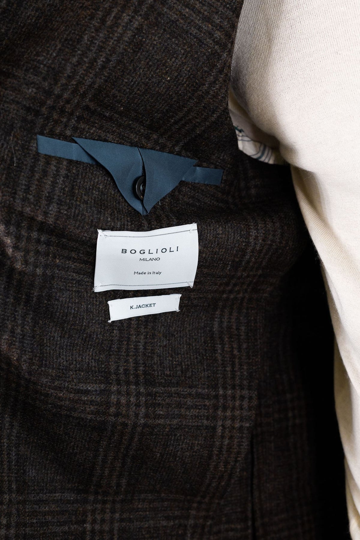BOGLIOLI Giacca "K-Jacket" Check Marrone