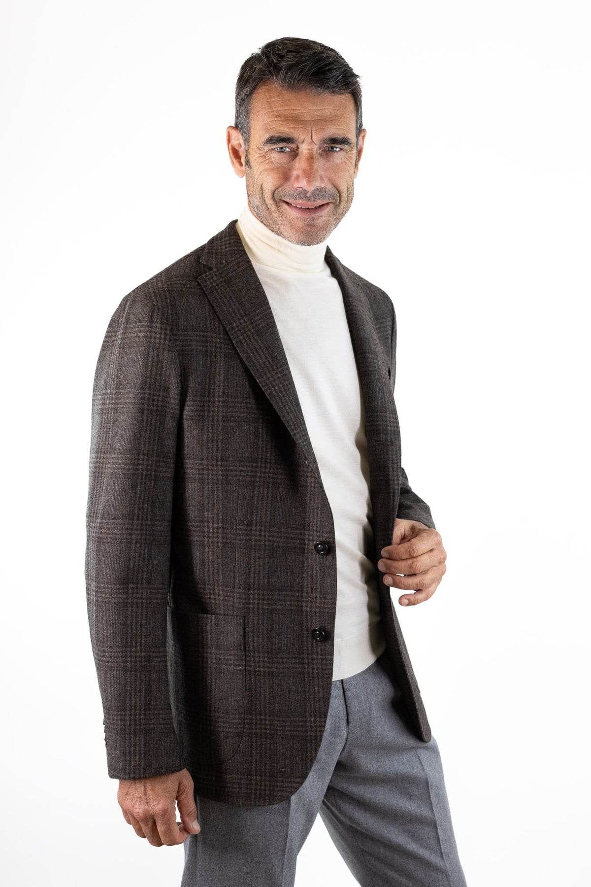 BOGLIOLI Giacca "K-Jacket" Check Marrone