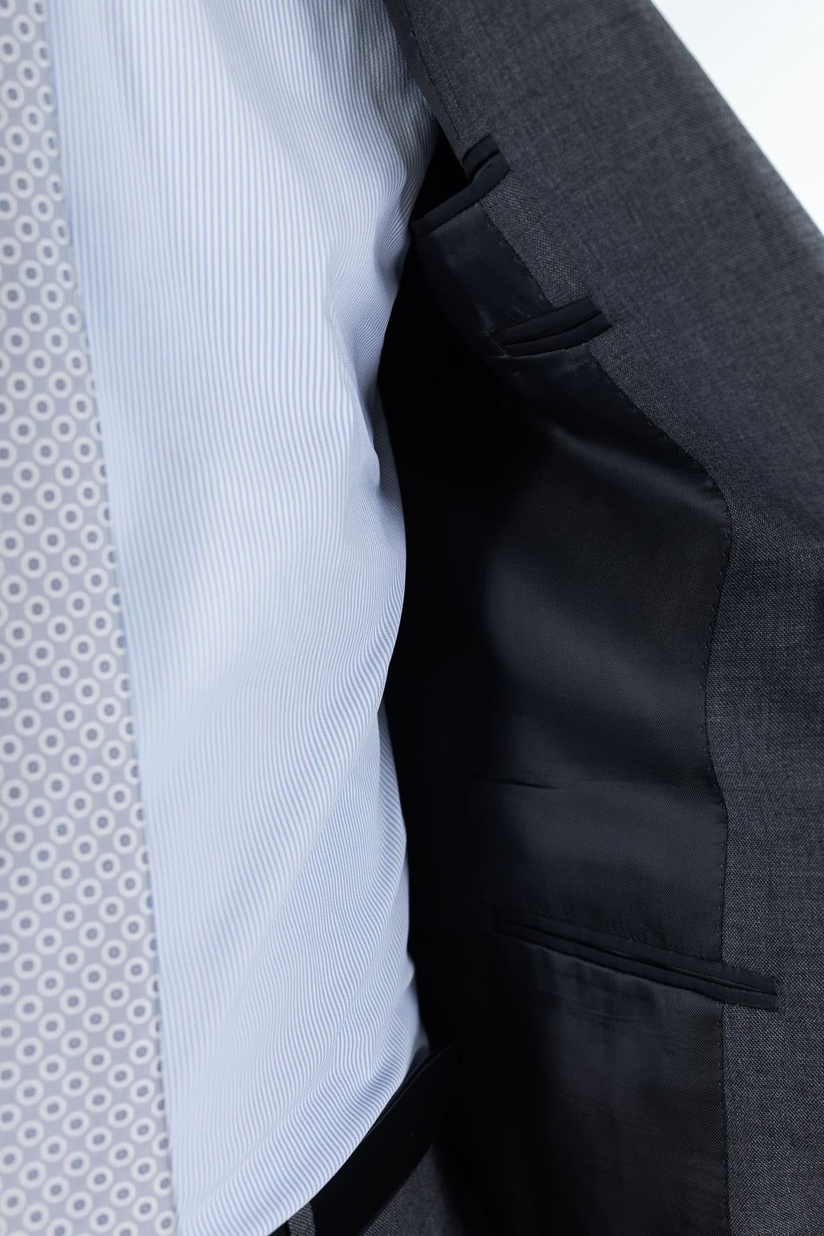 CANALI Abito Lana Super 130's Grigio