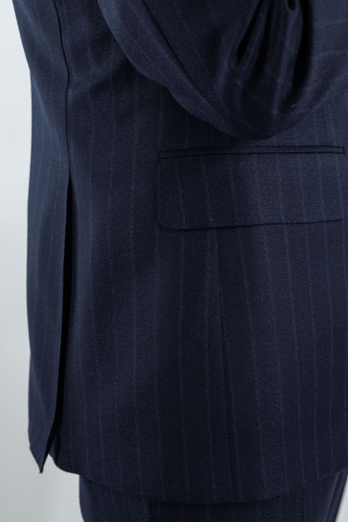 CANALI Abito Gessato Travel Antipiega Blu