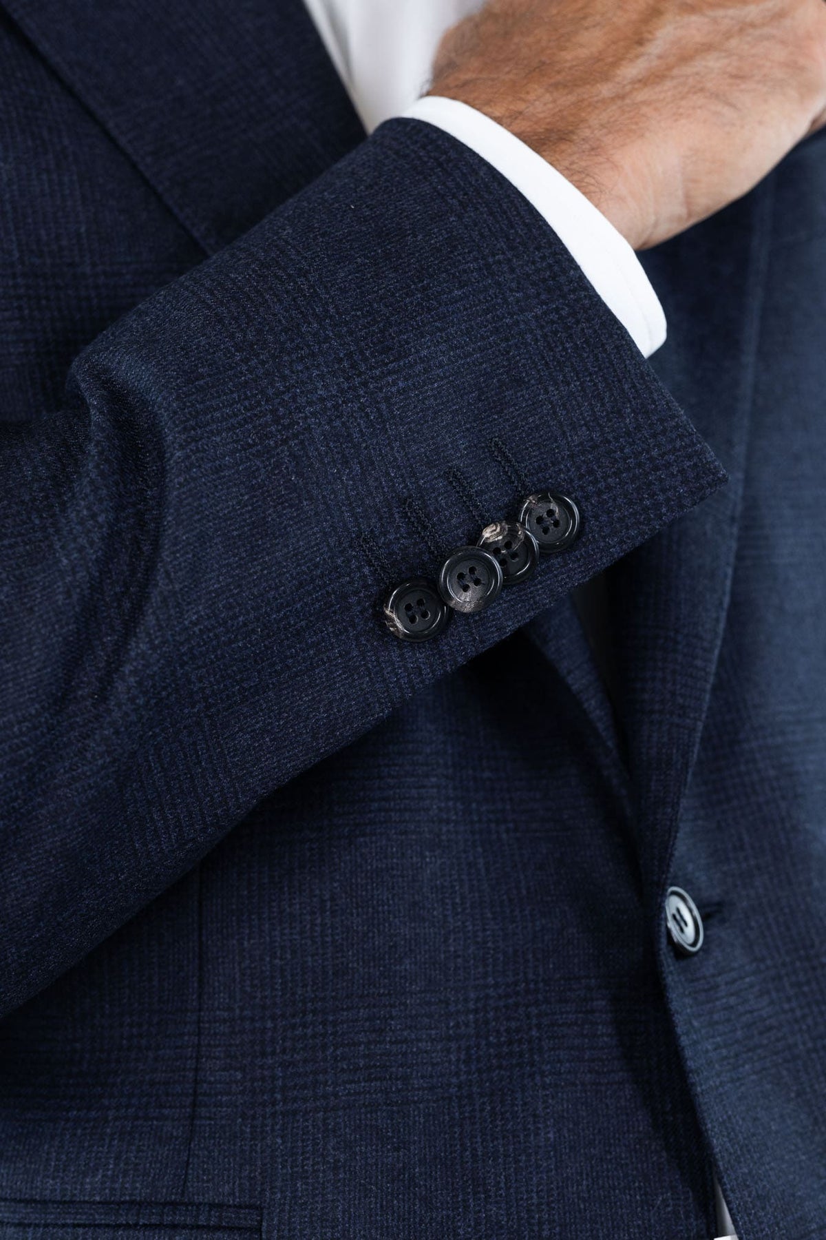 CANALI Abito Principe Galles Blu