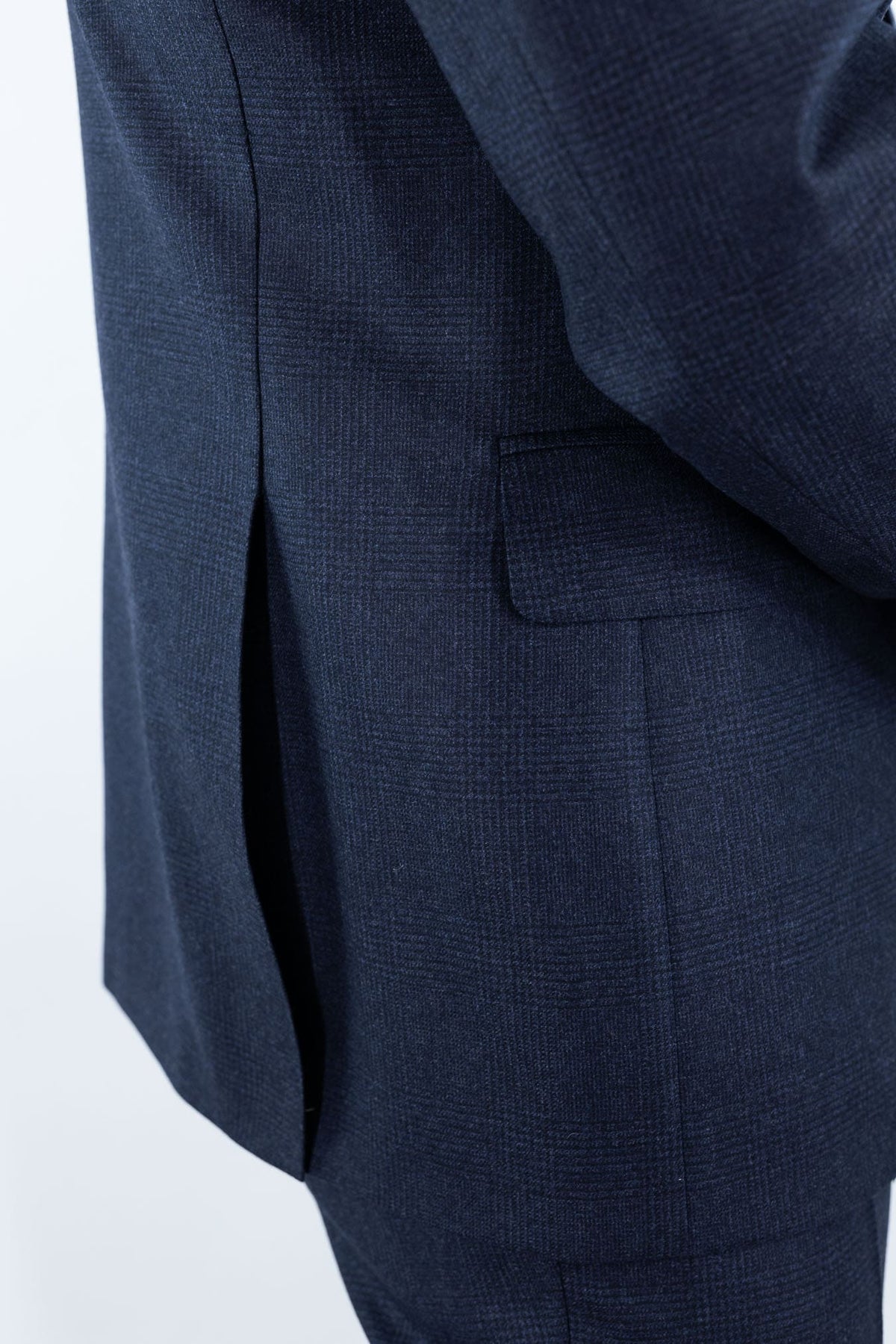 CANALI Abito Principe Galles Blu