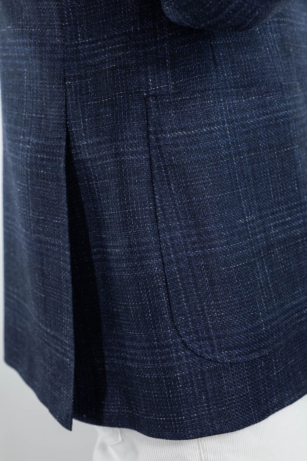 CANALI Giacca "Kei" Principe Galles Blu