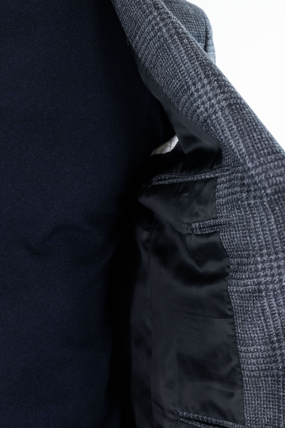 CANALI Giacca "Kei" Galles Blu Grigio