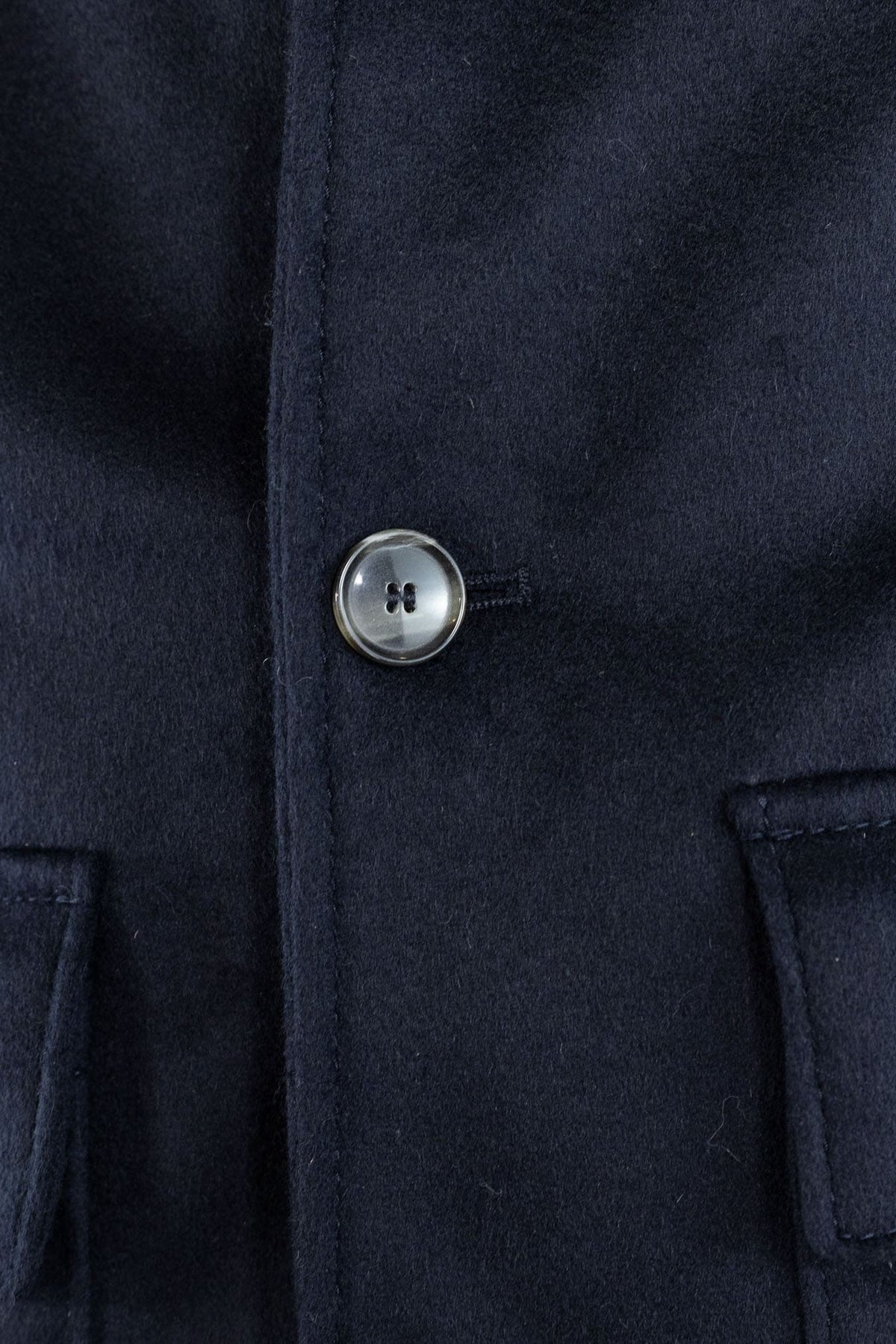CONTRASTWAY Bomber "Bugatti" Cashmere Piuma D'Oca Blu
