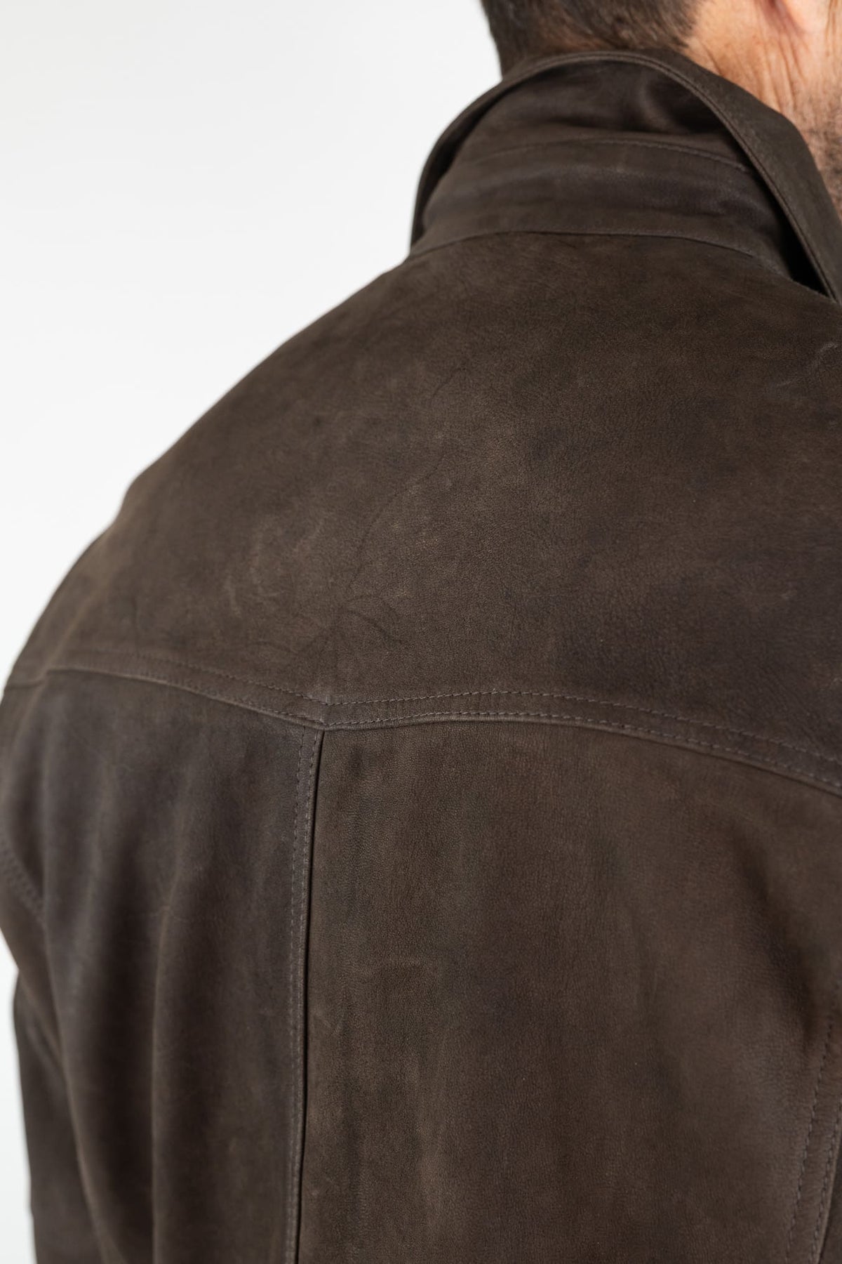 CONTRASTWAY Camicia "Eastwood" Chevrette Testa Moro