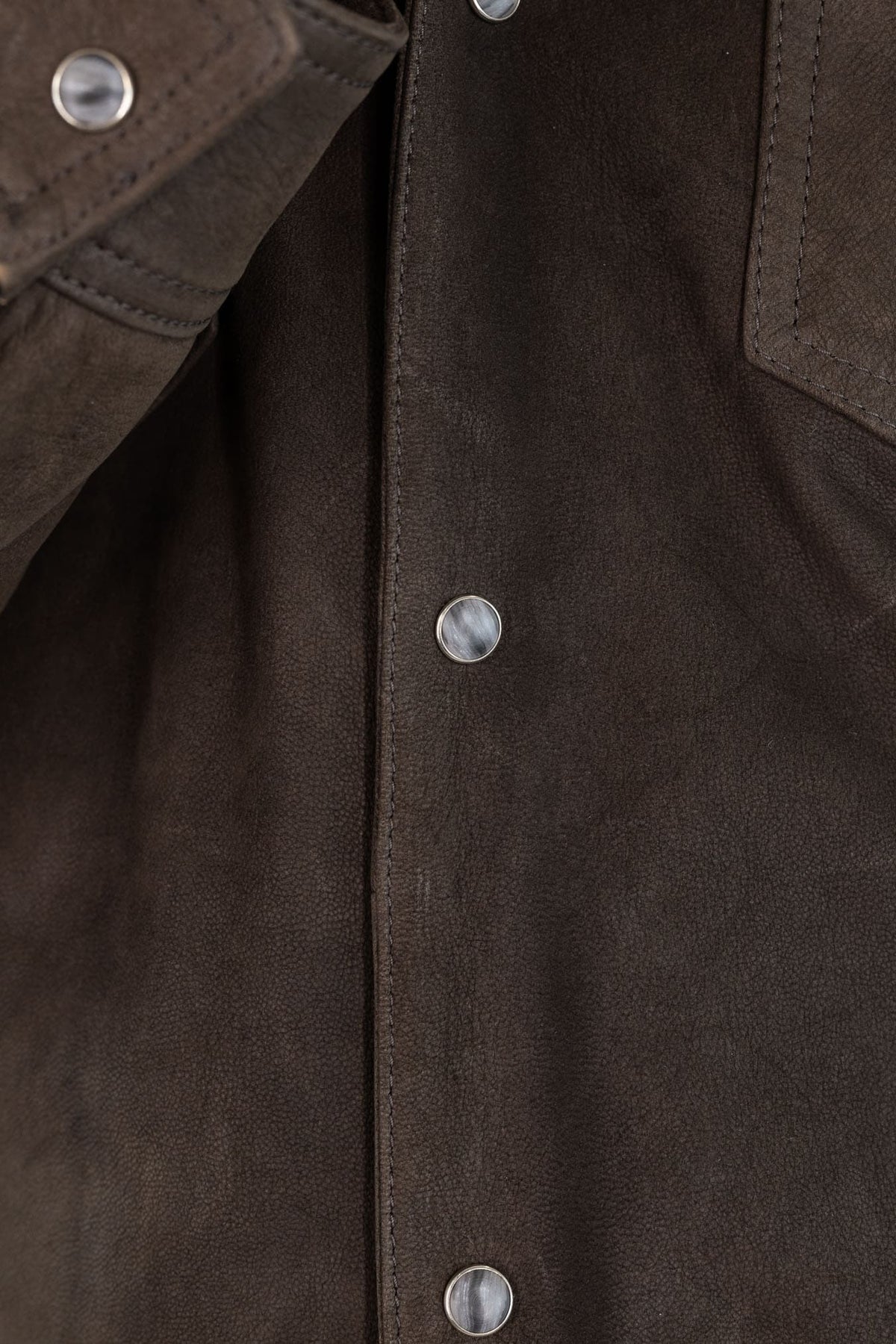 CONTRASTWAY Camicia "Eastwood" Chevrette Testa Moro
