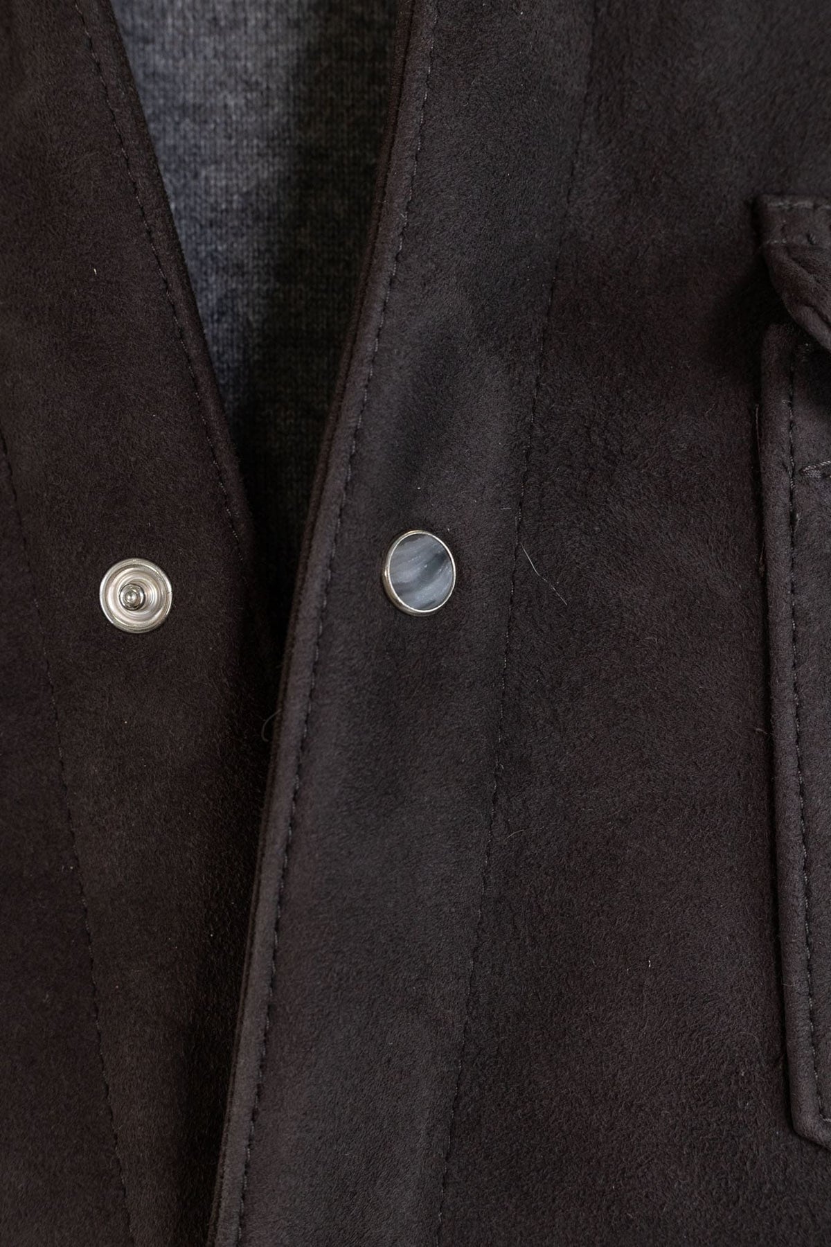 CONTRASTWAY Shearling Lacon "Eastwood" Testa di Moro