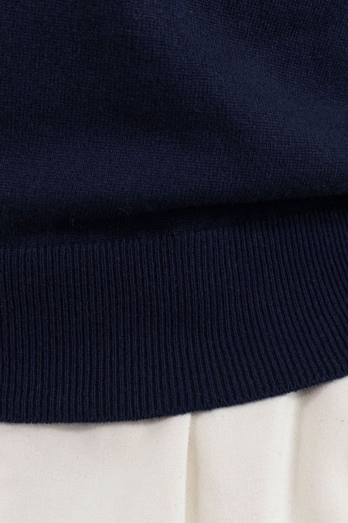 FIORONI Girocollo Baby Cashmere Blu Navy