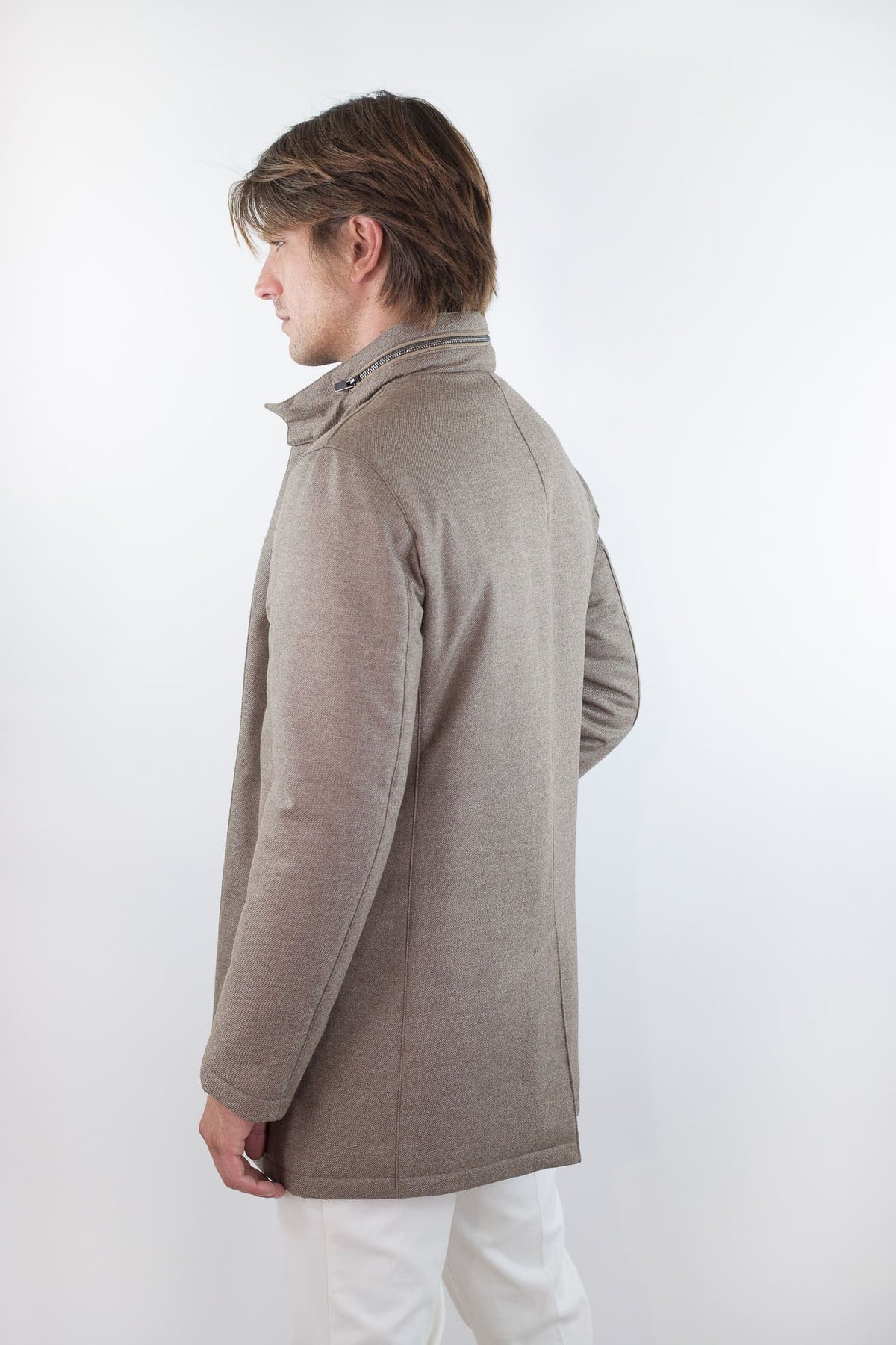 GUARINO Giaccone Lana Cashmere Beige