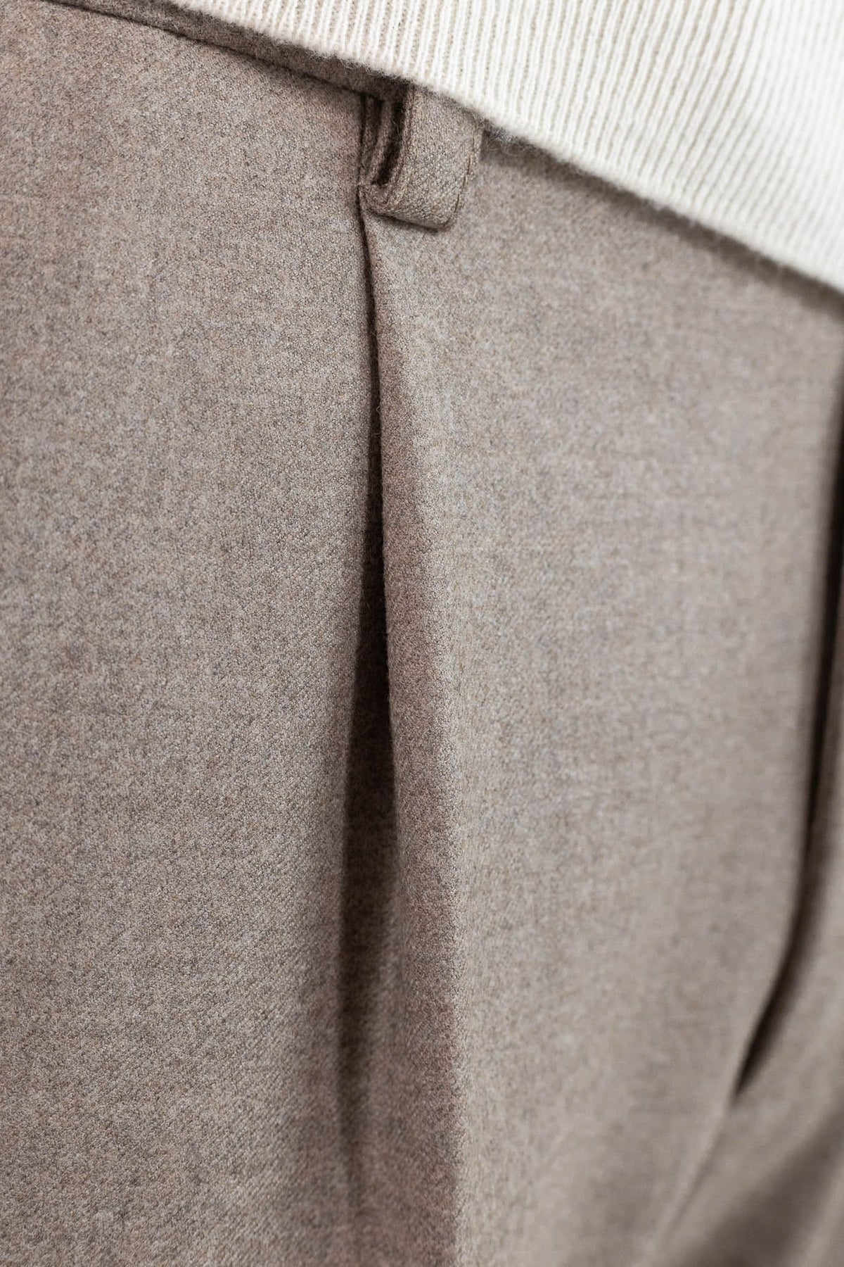 GUARINO Giubbino Tessuto Jersely® Loro Piana Taupe