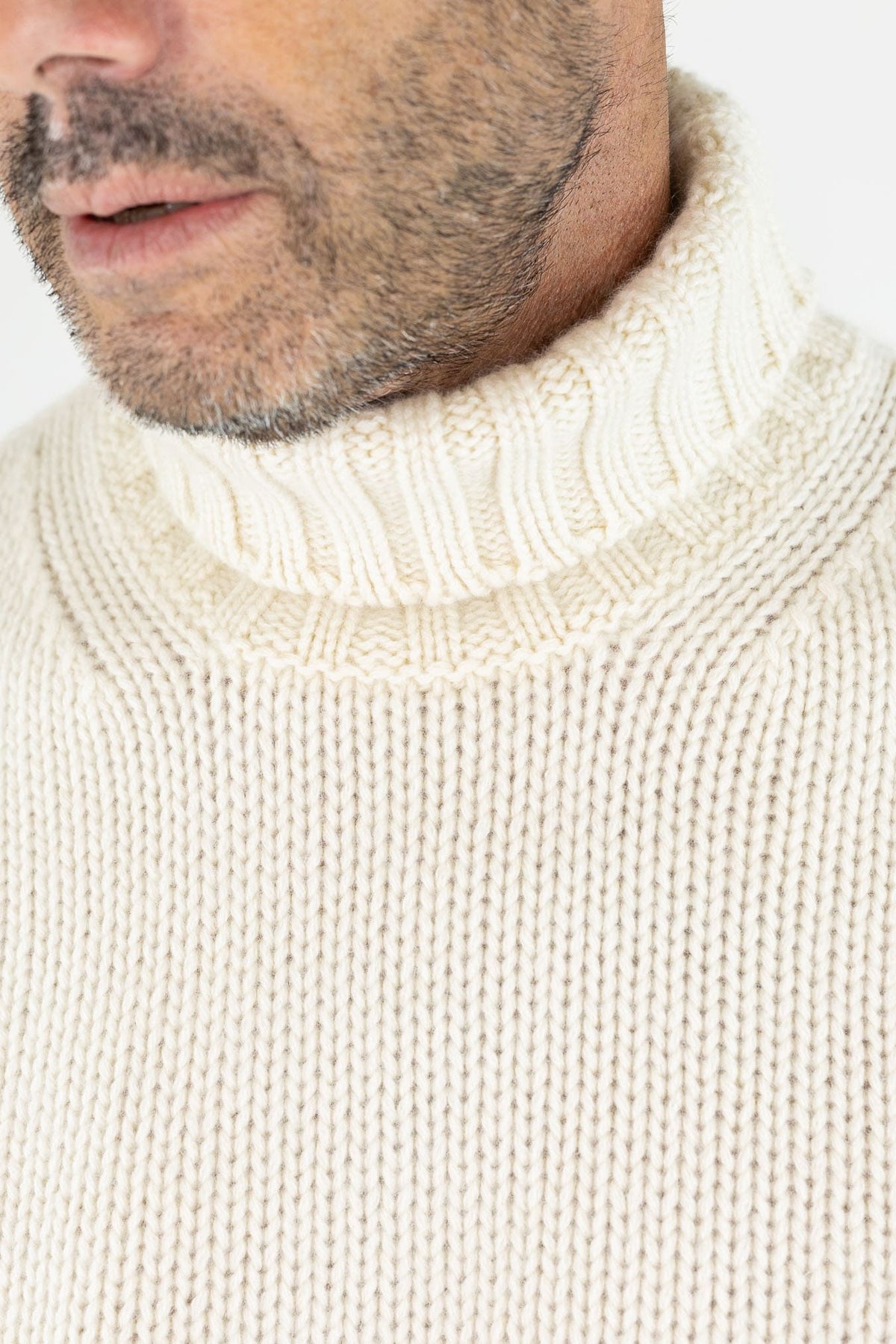 GUARINO Dolcevita Cashmere 6 Fili Bianco Panna