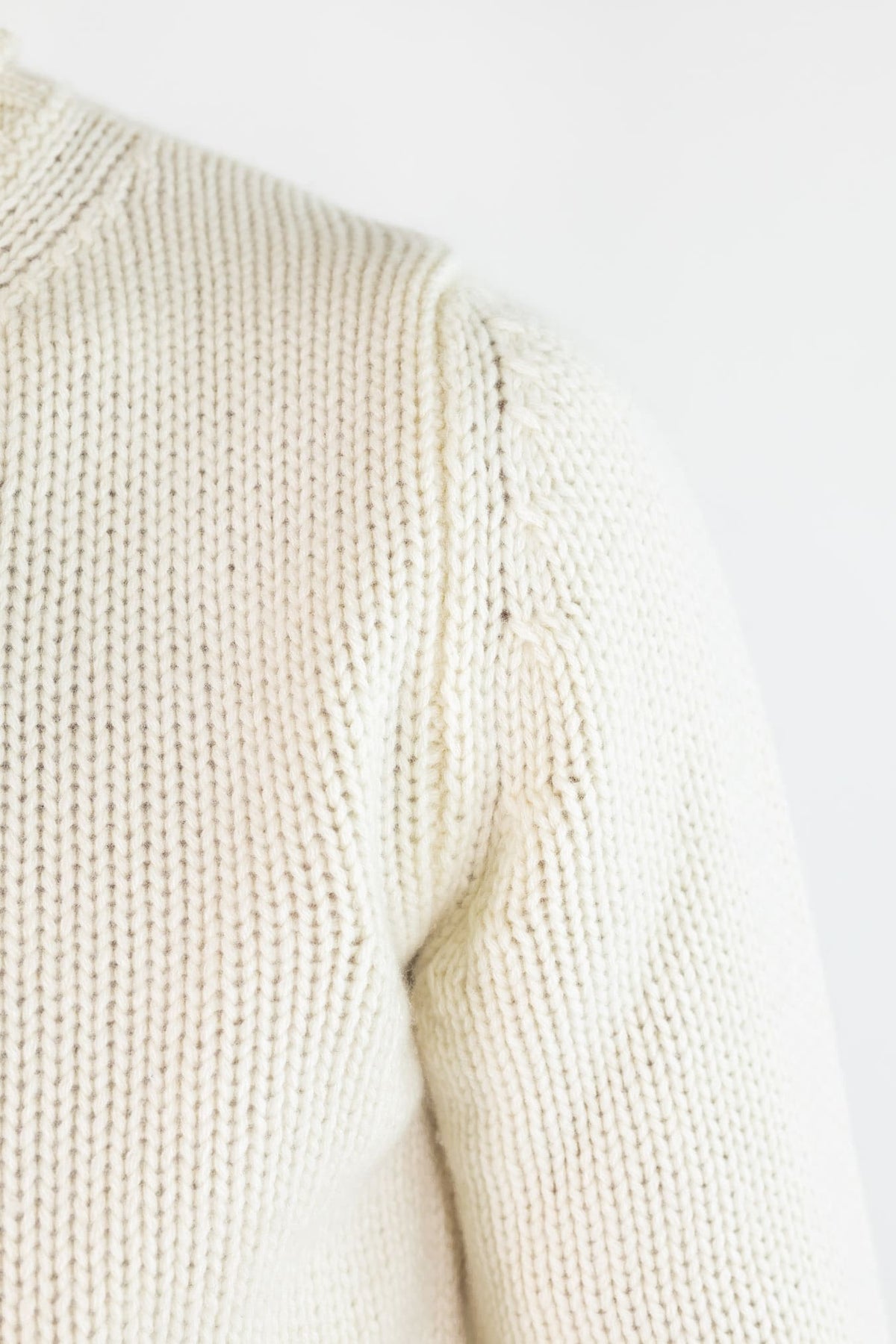 GUARINO Dolcevita Cashmere 6 Fili Bianco Panna