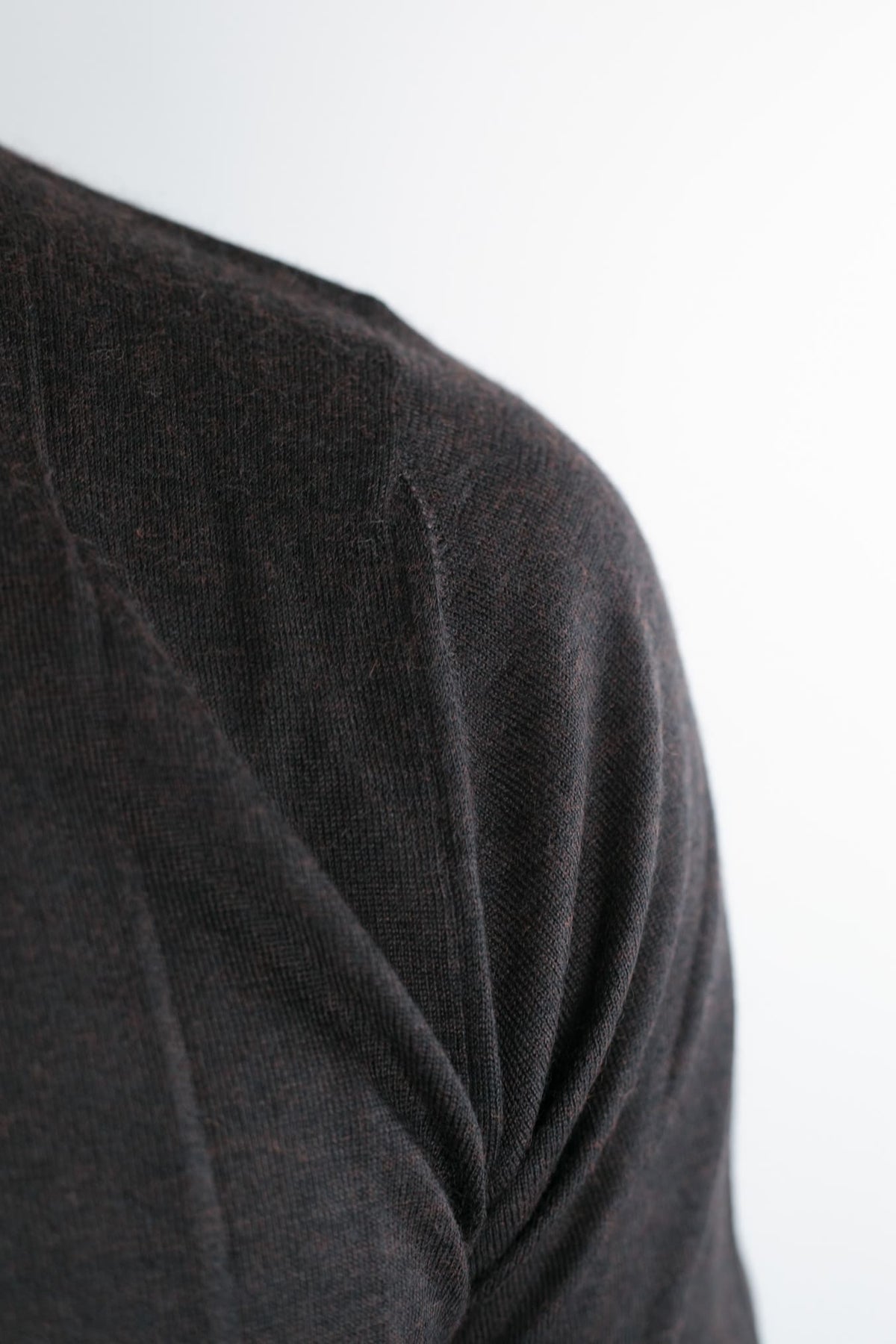 GUARINO Girocollo Cashmere Seta Superlight Testa Moro