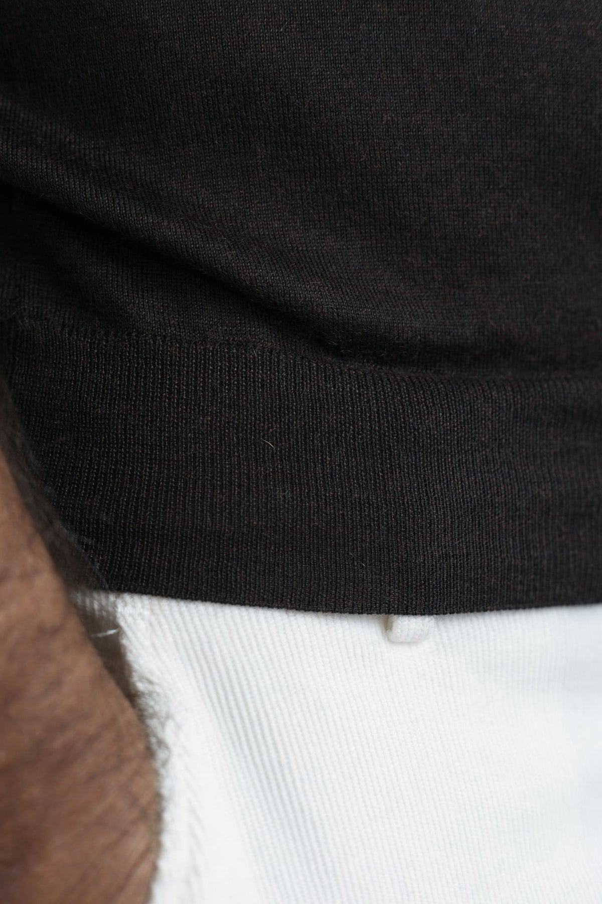 GUARINO Girocollo Cashmere Seta Superlight Testa Moro