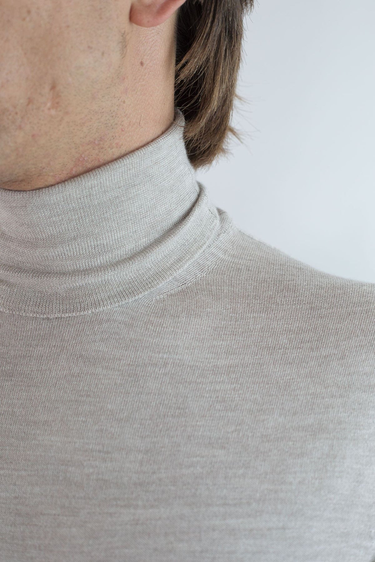 GUARINO Dolcevita Cashmere e Seta Superlight Beige