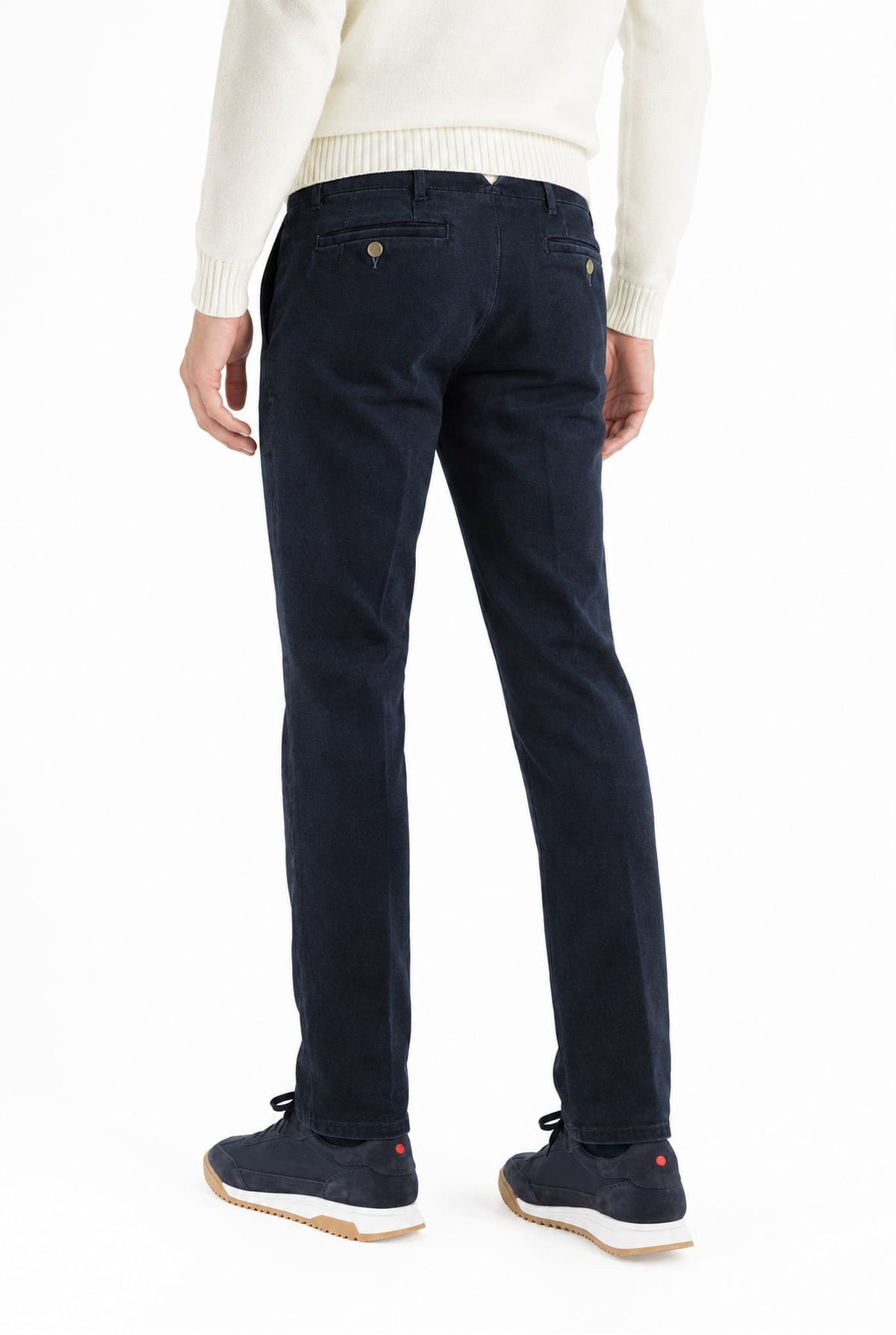INCOTEX Pantaloni Jeans Sartoriali Denim Blu Scuro