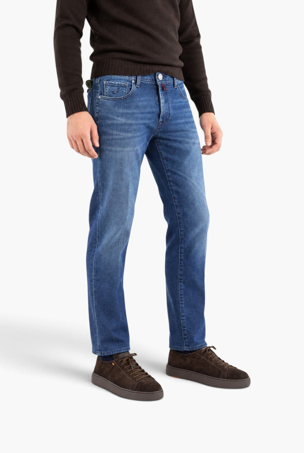 JACOB COHEN Jeans "Scott" Carrot Denim Medio