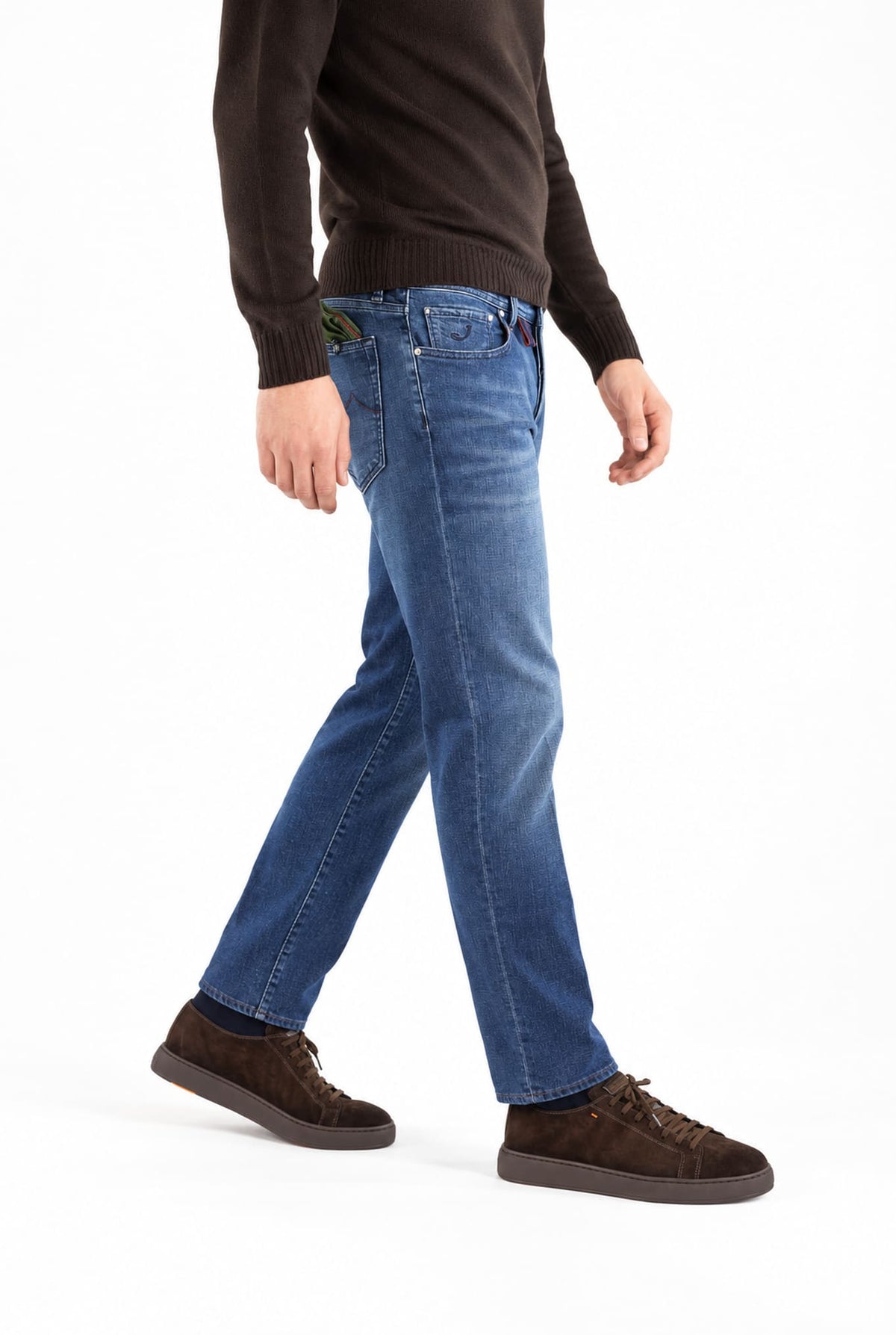 JACOB COHEN Jeans "Scott" Carrot Denim Medio