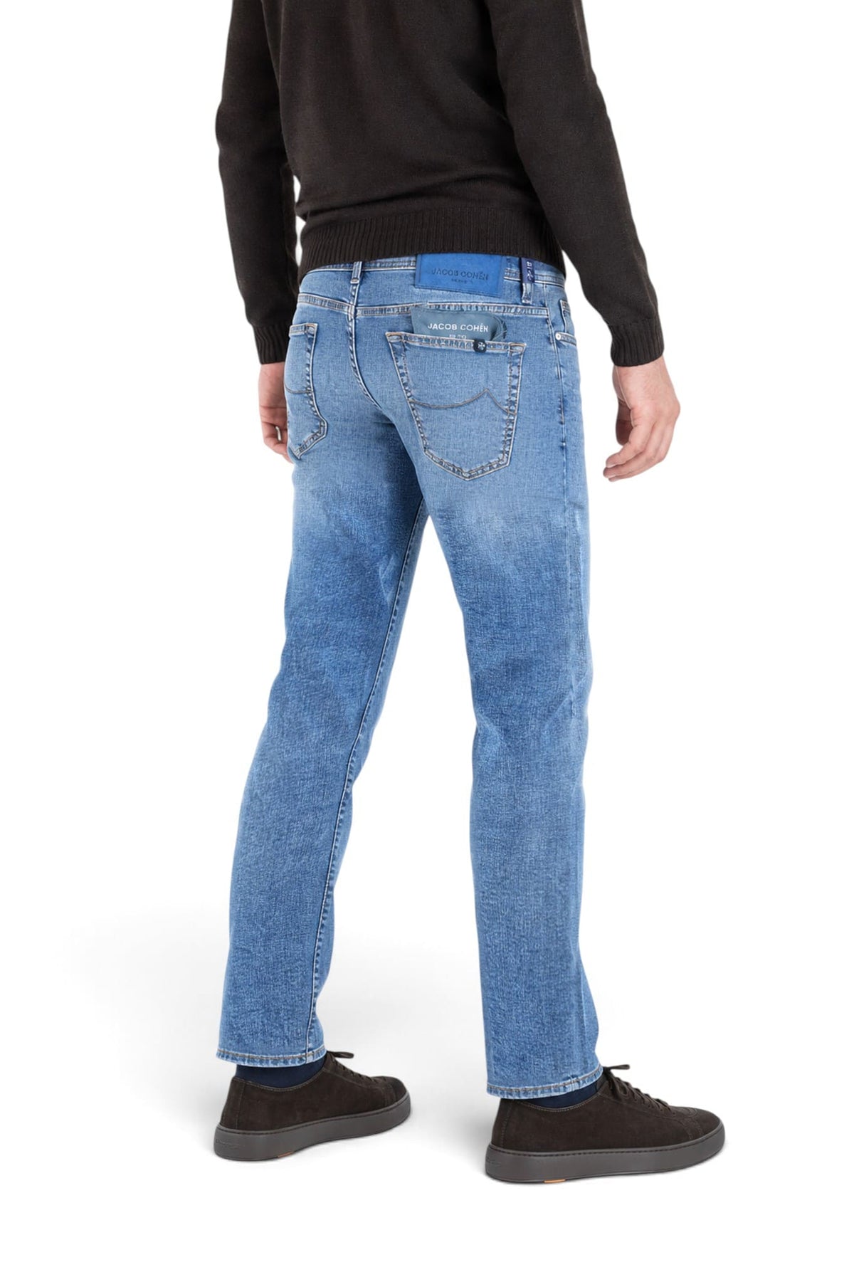 JACOB COHEN Jeans "Scott" Carrot Denim Chiaro