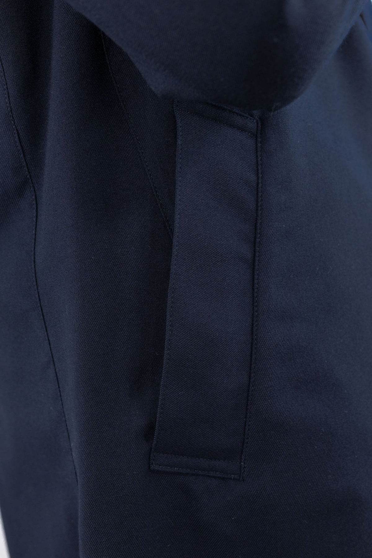 KIRED Cappotto Reversibile Lana Nylon Blu Marrone