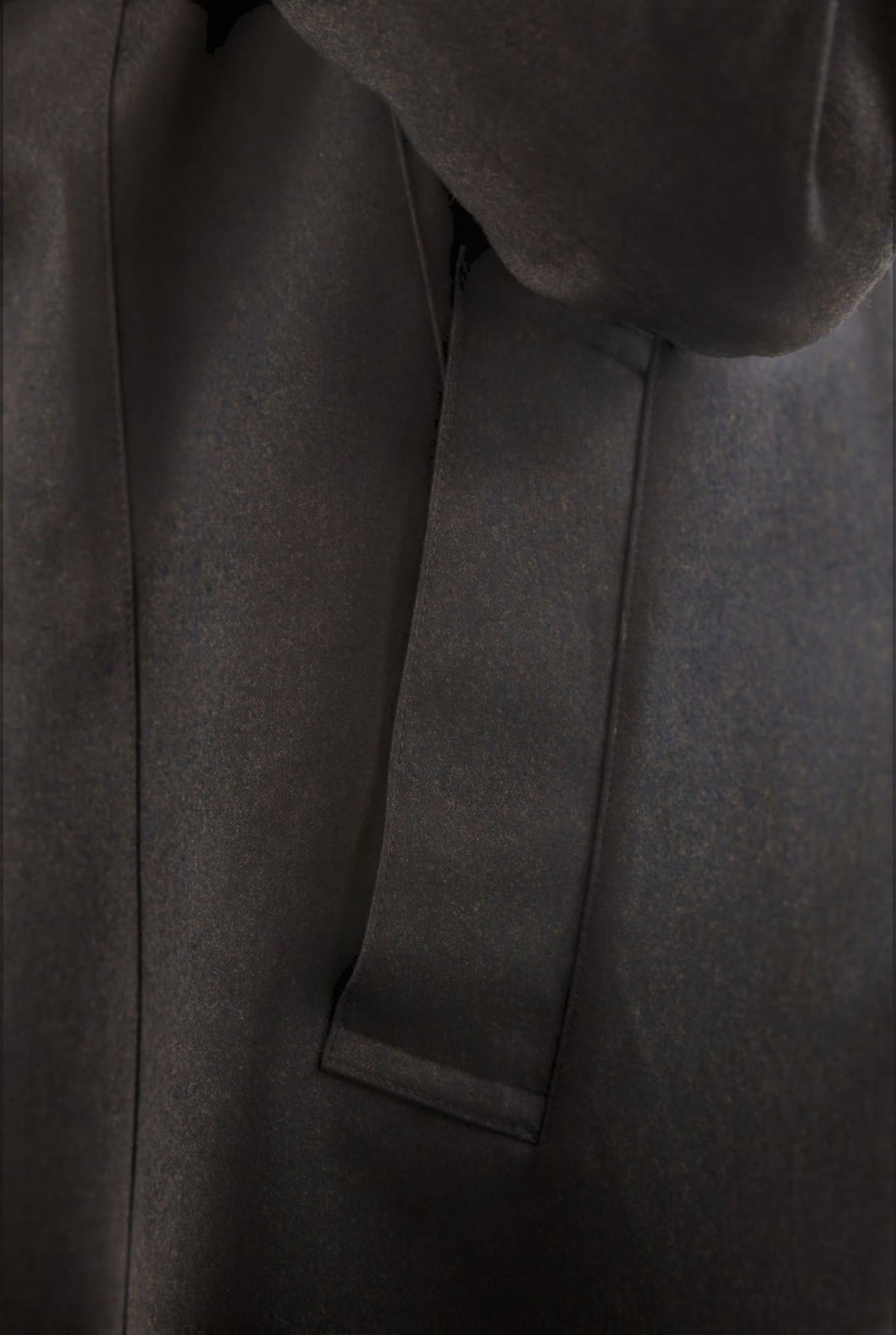 KIRED Cappotto Reversibile Lana Nylon Moro Blu