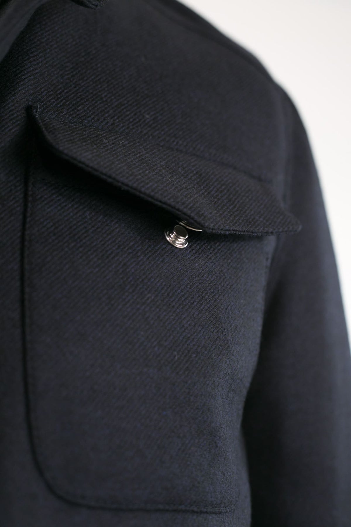 MANDELLI Field Jacket Storm System Loro Piana Blu