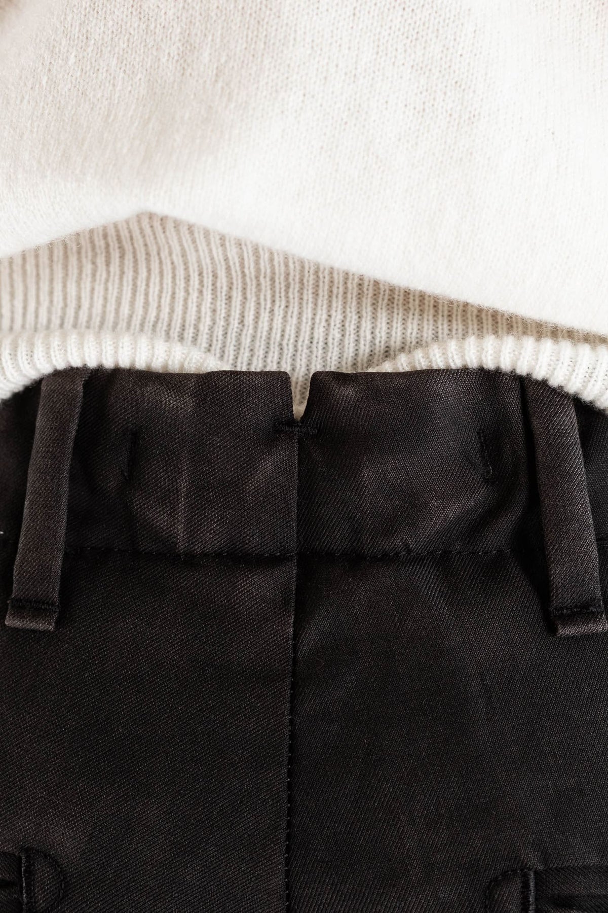MYTHS Pantaloni Lana Cashmere Washed Moro