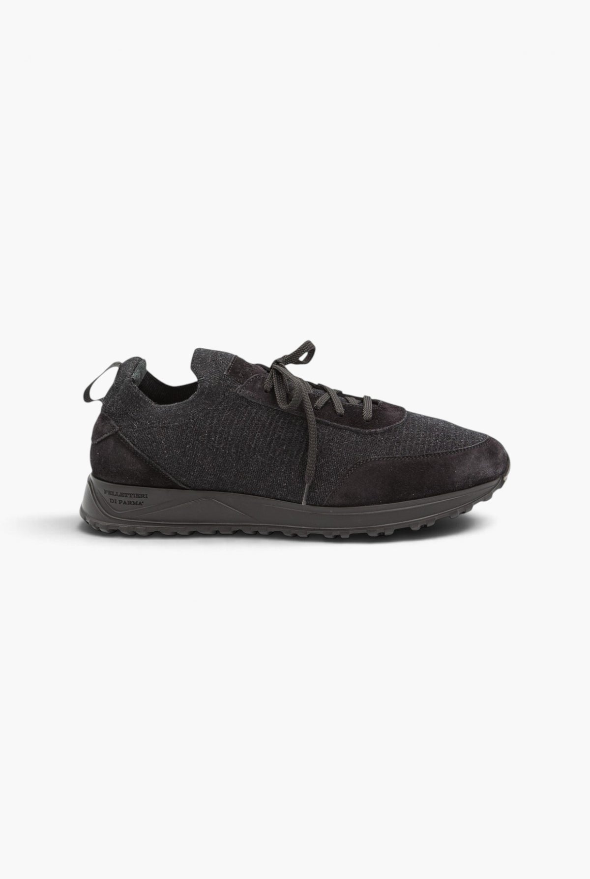 PELLETTIERI DI PARMA Sneaker Calzino Cashmere Lana Nero