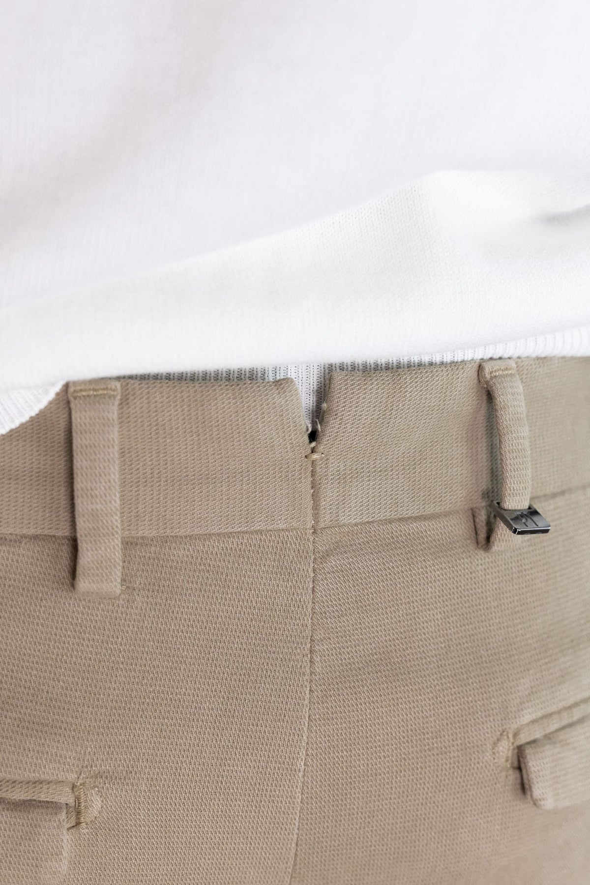 PT Pantaloni "Edge" Rebel Fit Cotone Beige