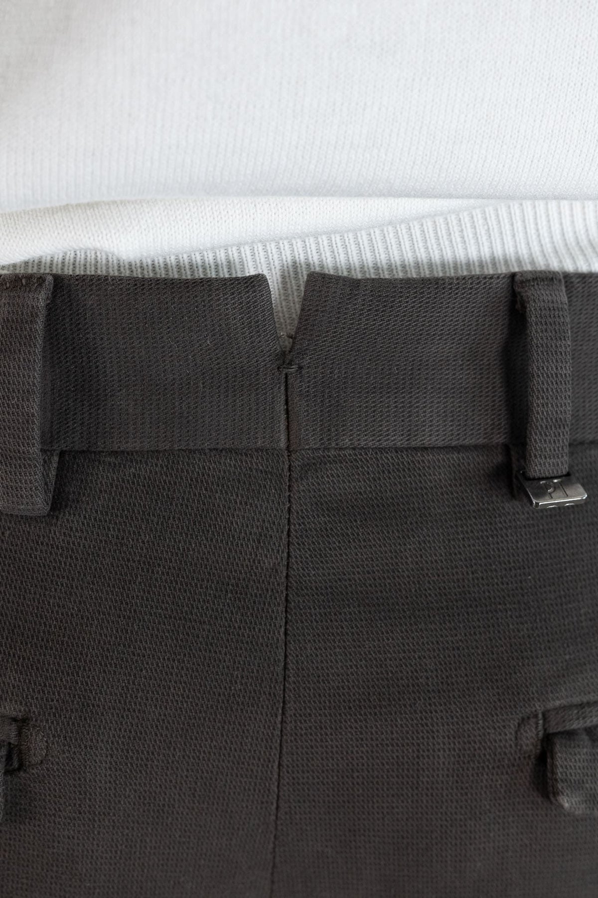 PT Pantaloni "Edge" Rebel Fit Cotone Moro