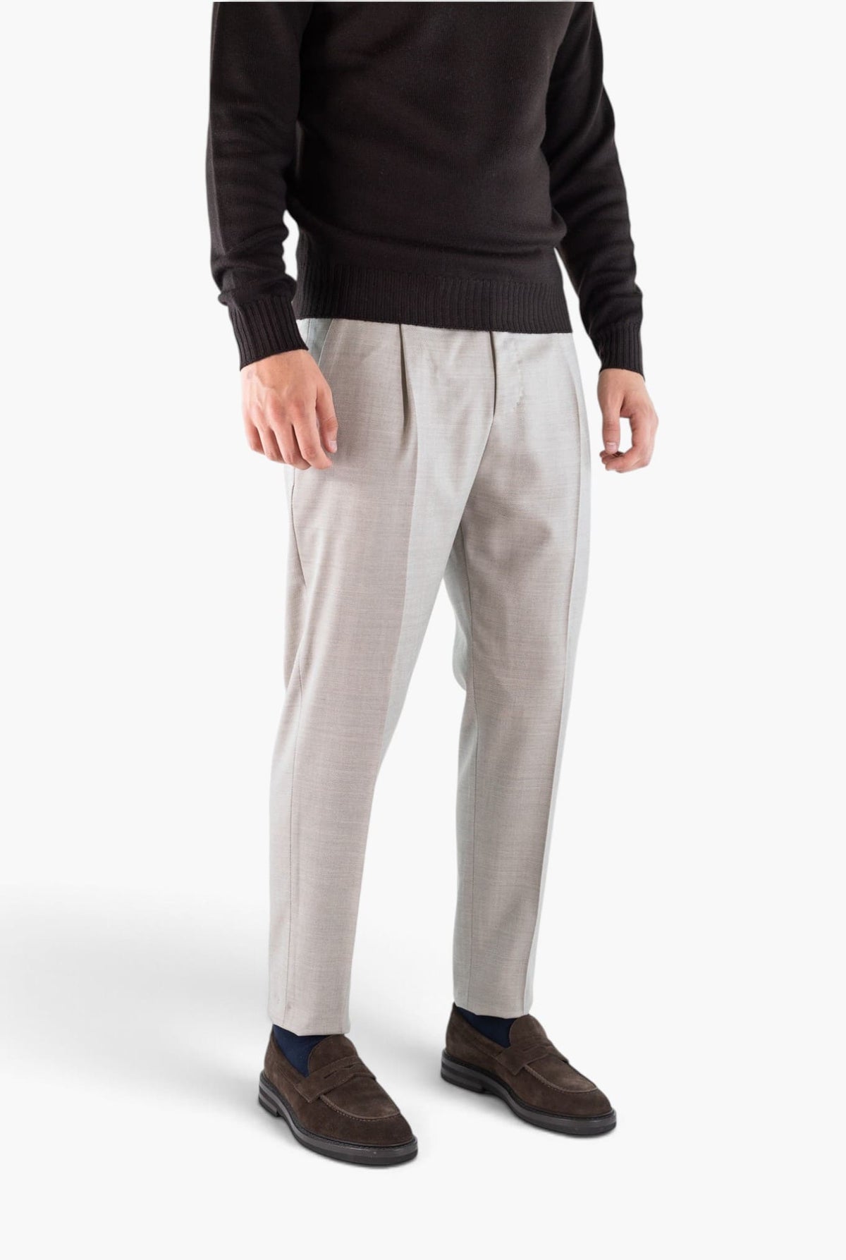 PT Pantaloni "Edge" Rebel Fit Twill Lana Beige