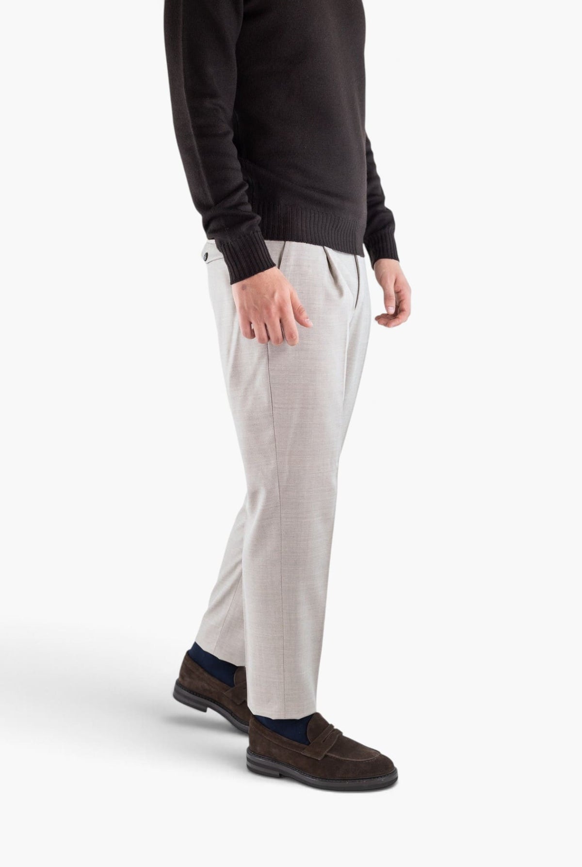 PT Pantaloni "Edge" Rebel Fit Twill Lana Beige