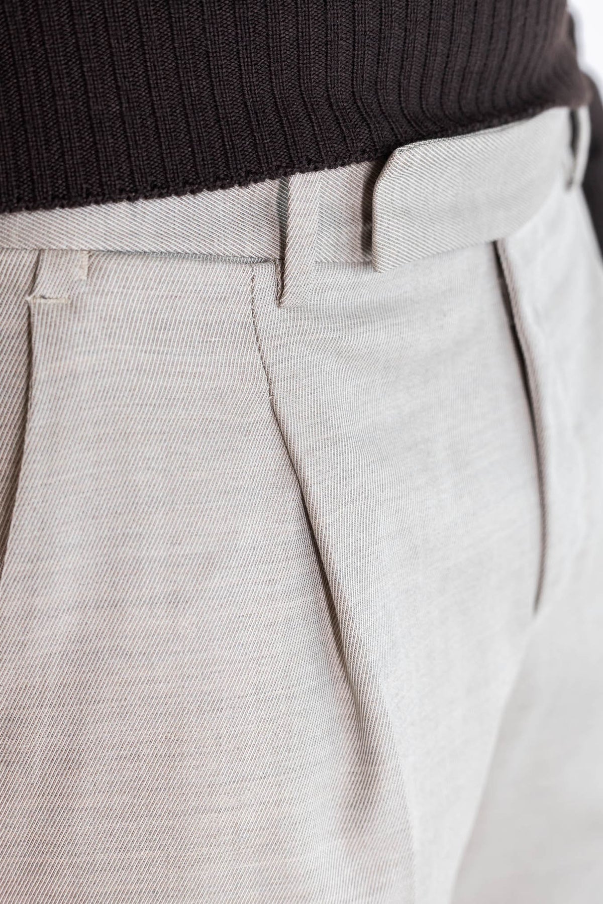 PT Pantaloni "Edge" Rebel Fit Twill Lana Beige